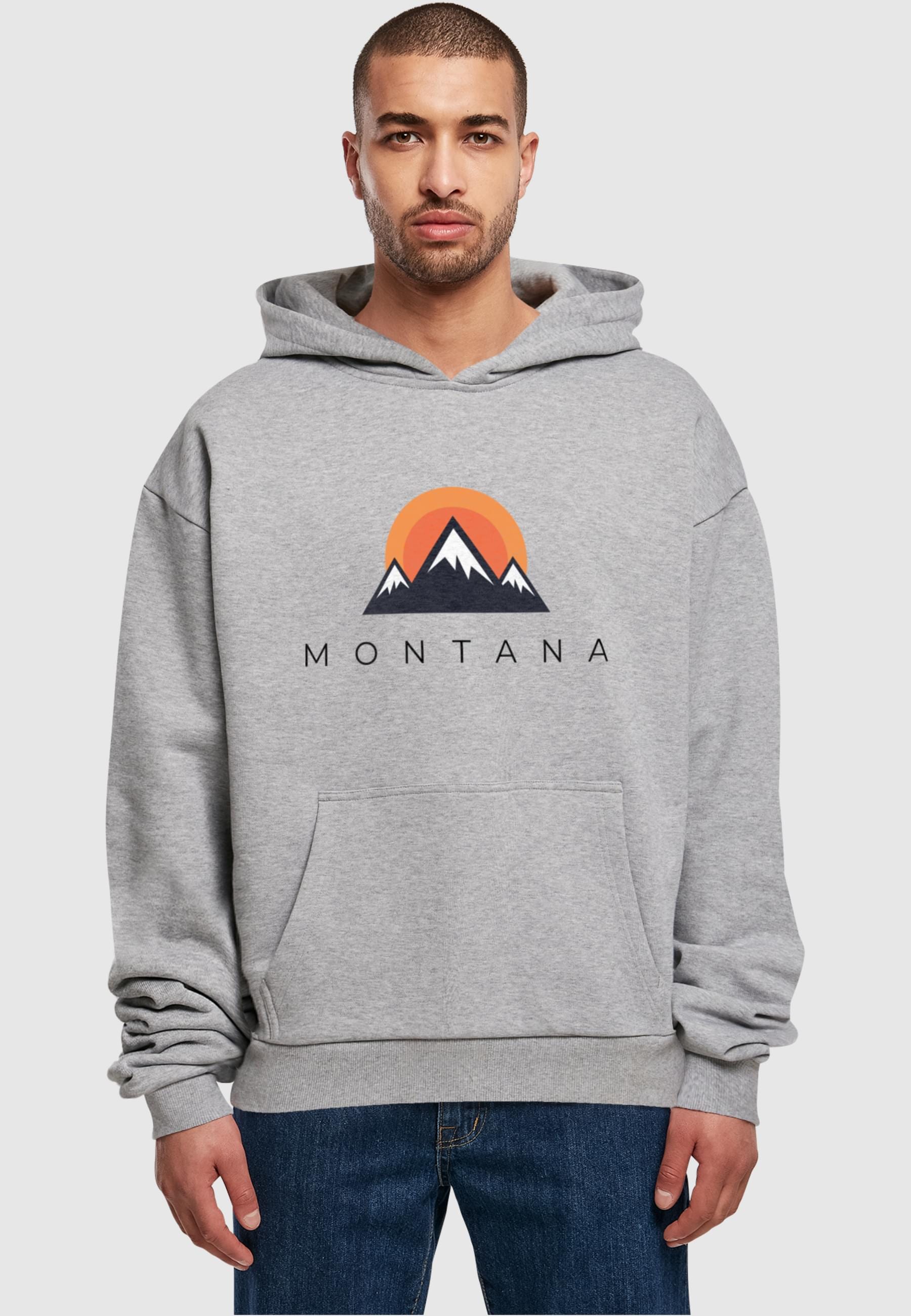 Merchcode Kapuzensweatshirt »Merchcode Herren Montana Ultra Heavy Hoody«