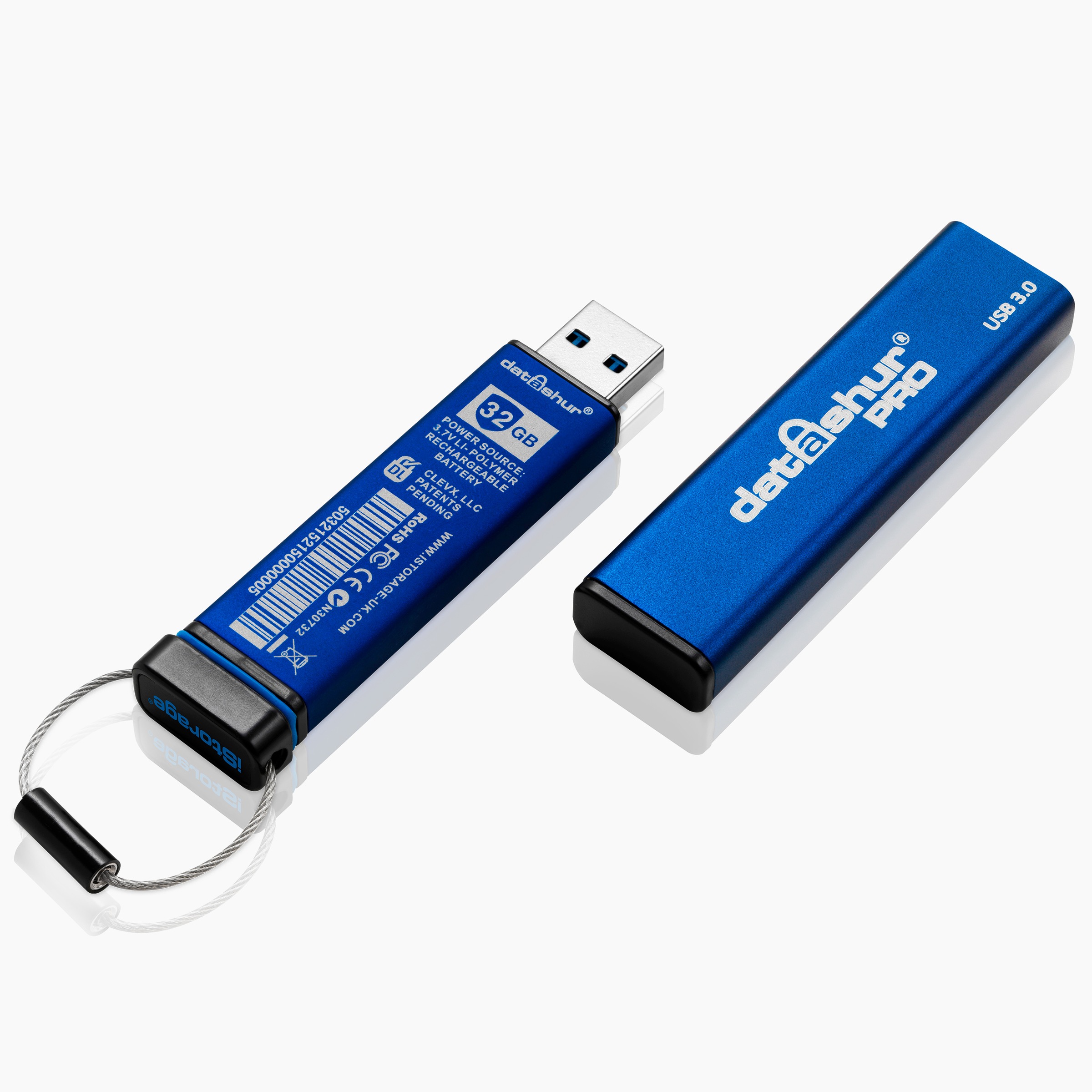 iStorage USB-Stick »datAshur Pro 128GB«, (USB 3.2 Lesegeschwindigkeit 170 MB/s)