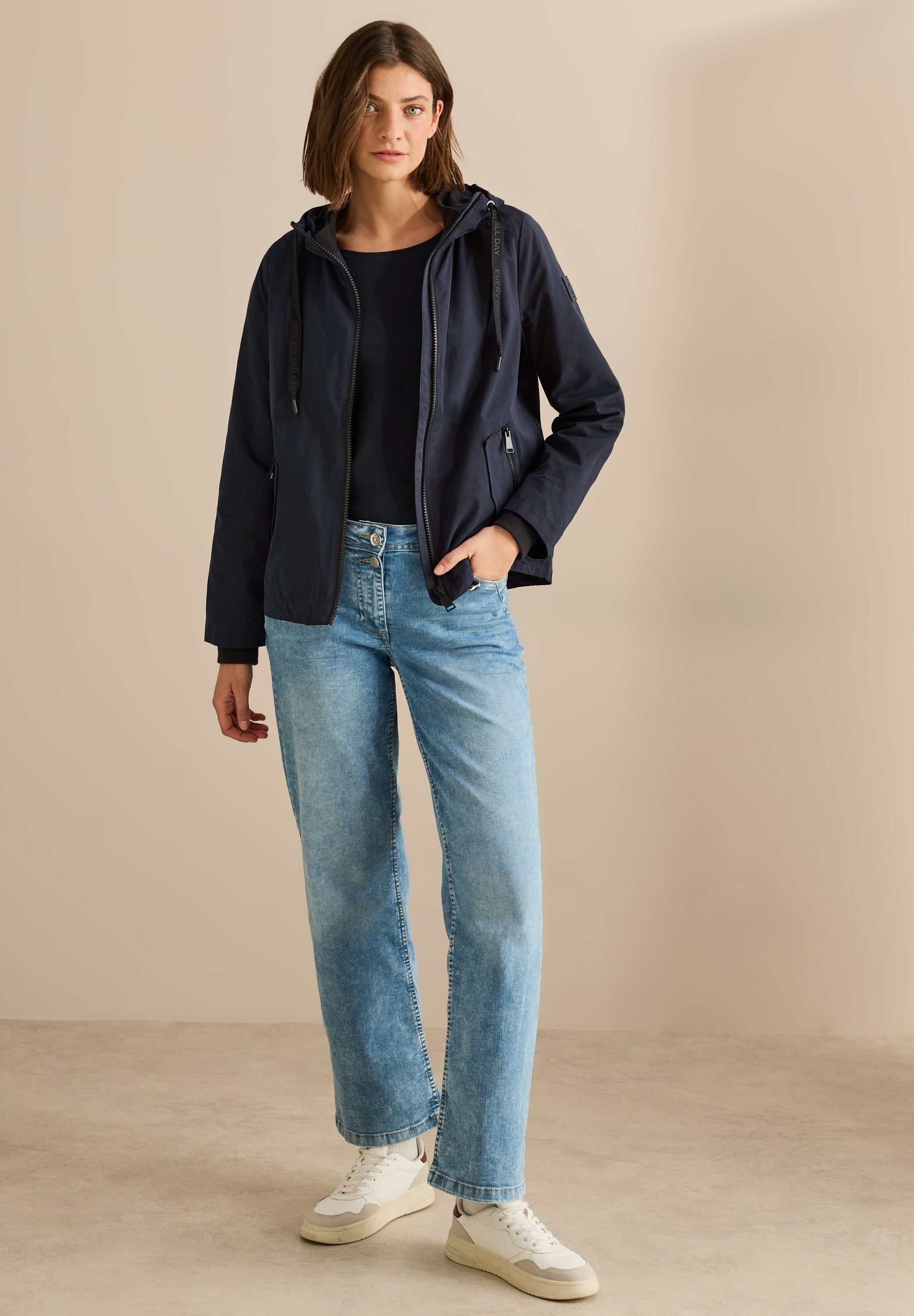 Thumbnail - Cecil Kurzjacke mit Kapuze mit Kapuze mit Tunnelzugband