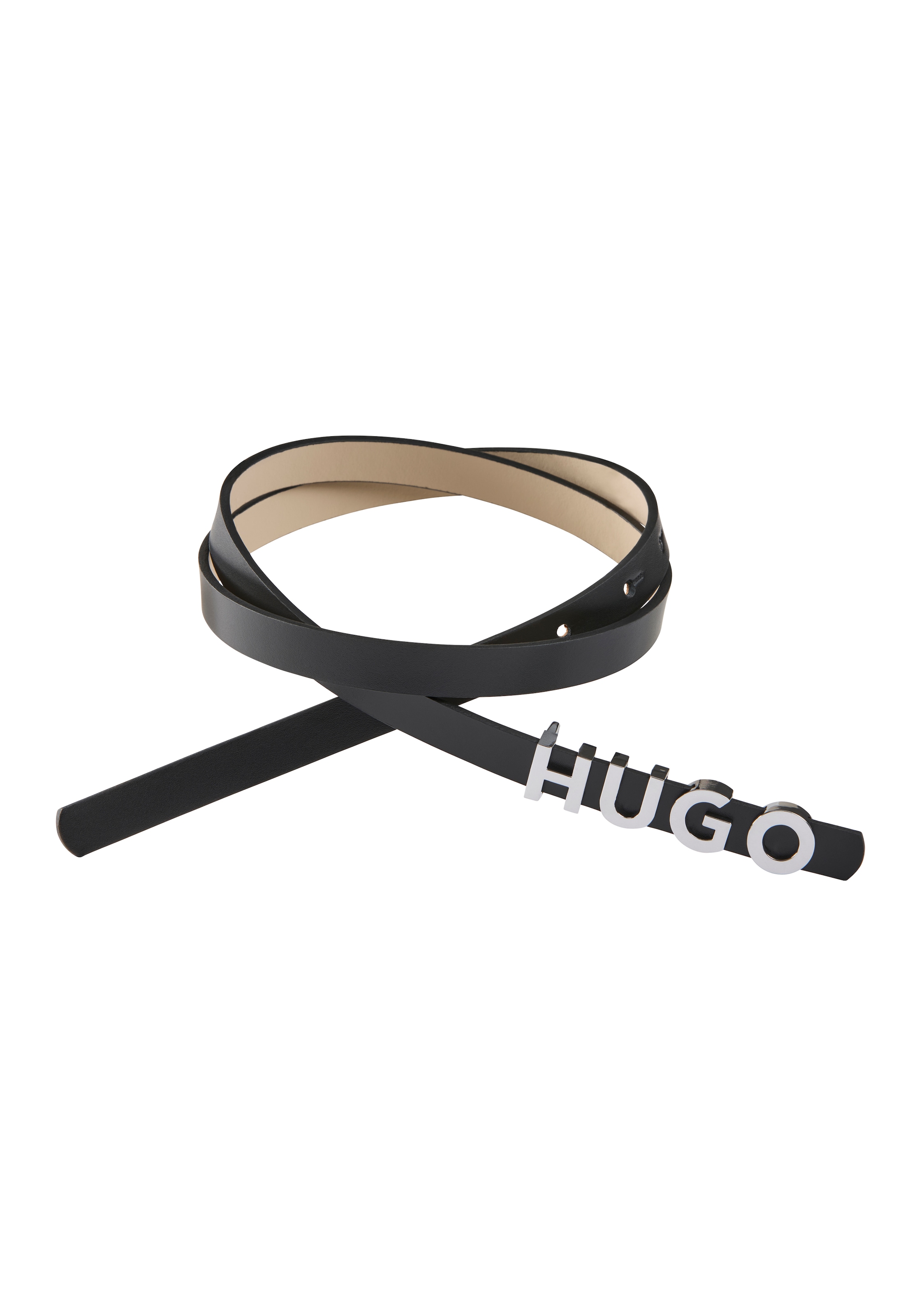 HUGO Ledergürtel "Zula Belt 1,5cm" günstig online kaufen