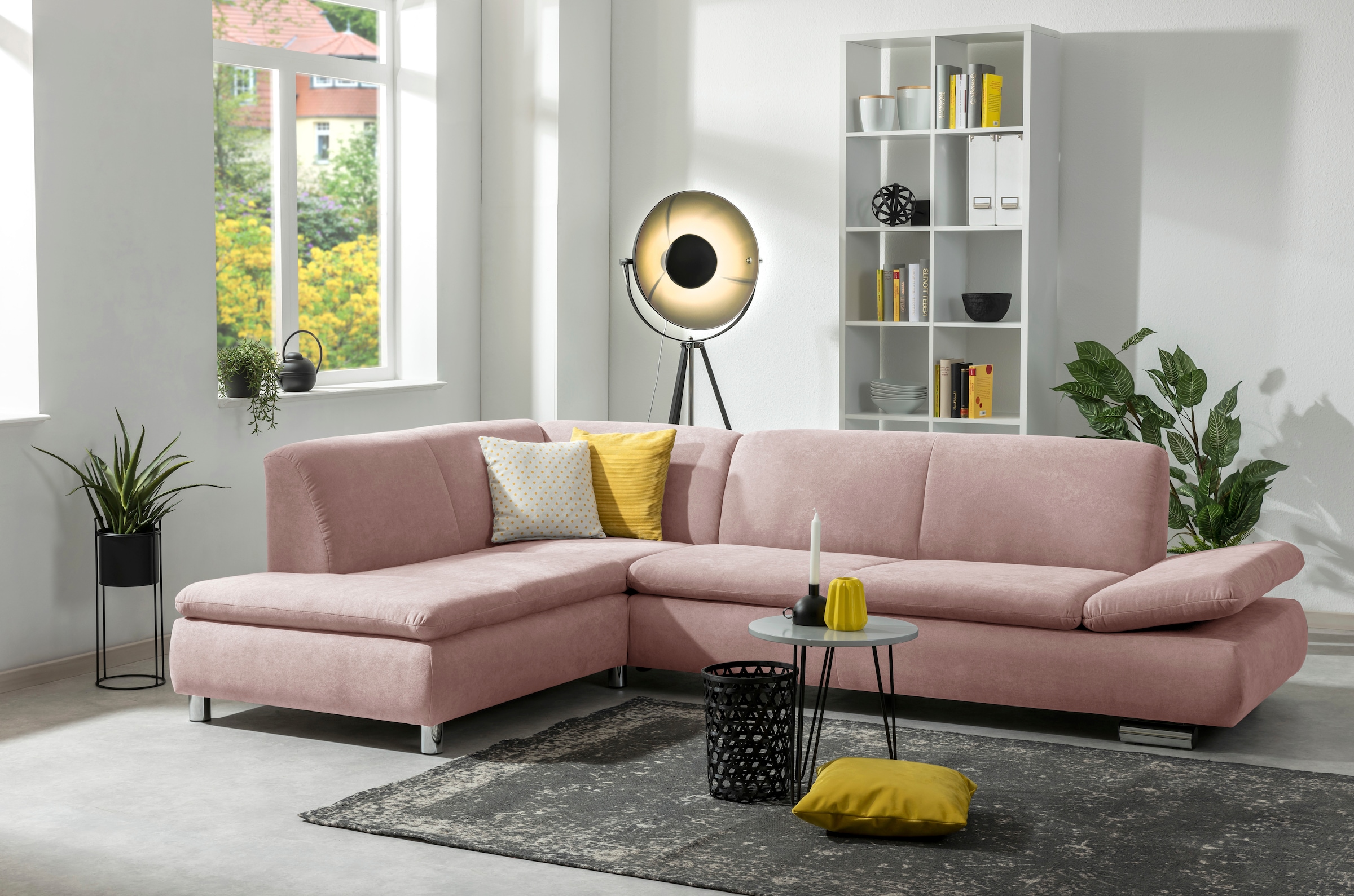 Ecksofa »Toulouse modern und bequem, aktuelles Design, hoher Sitzkomfort«, mit...