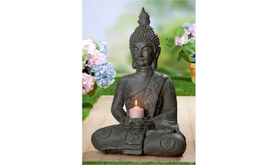 Buddhafigur »Figur "Buddha" mit Teelichthalter«