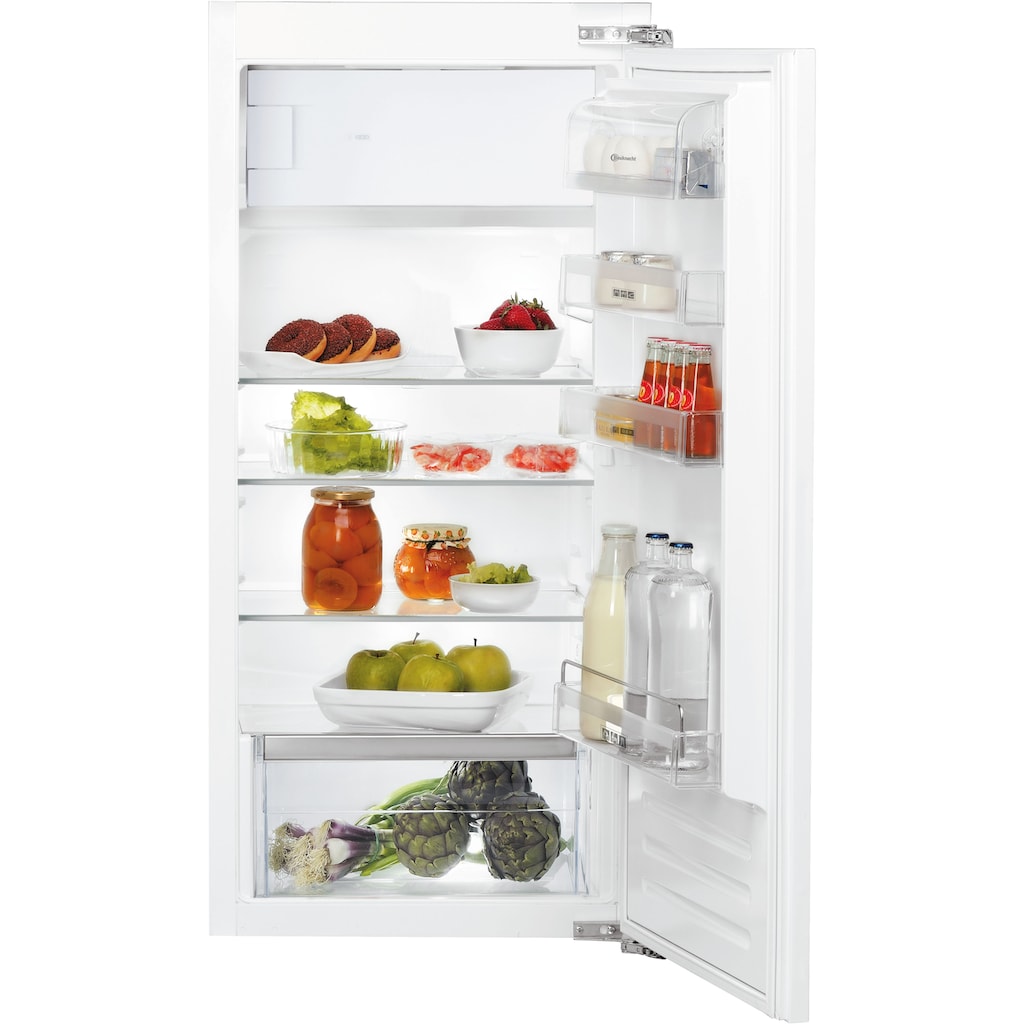 BAUKNECHT Einbaukühlschrank »KSI 12GF2«, KSI 12GF2, 122 cm hoch, 56 cm breit