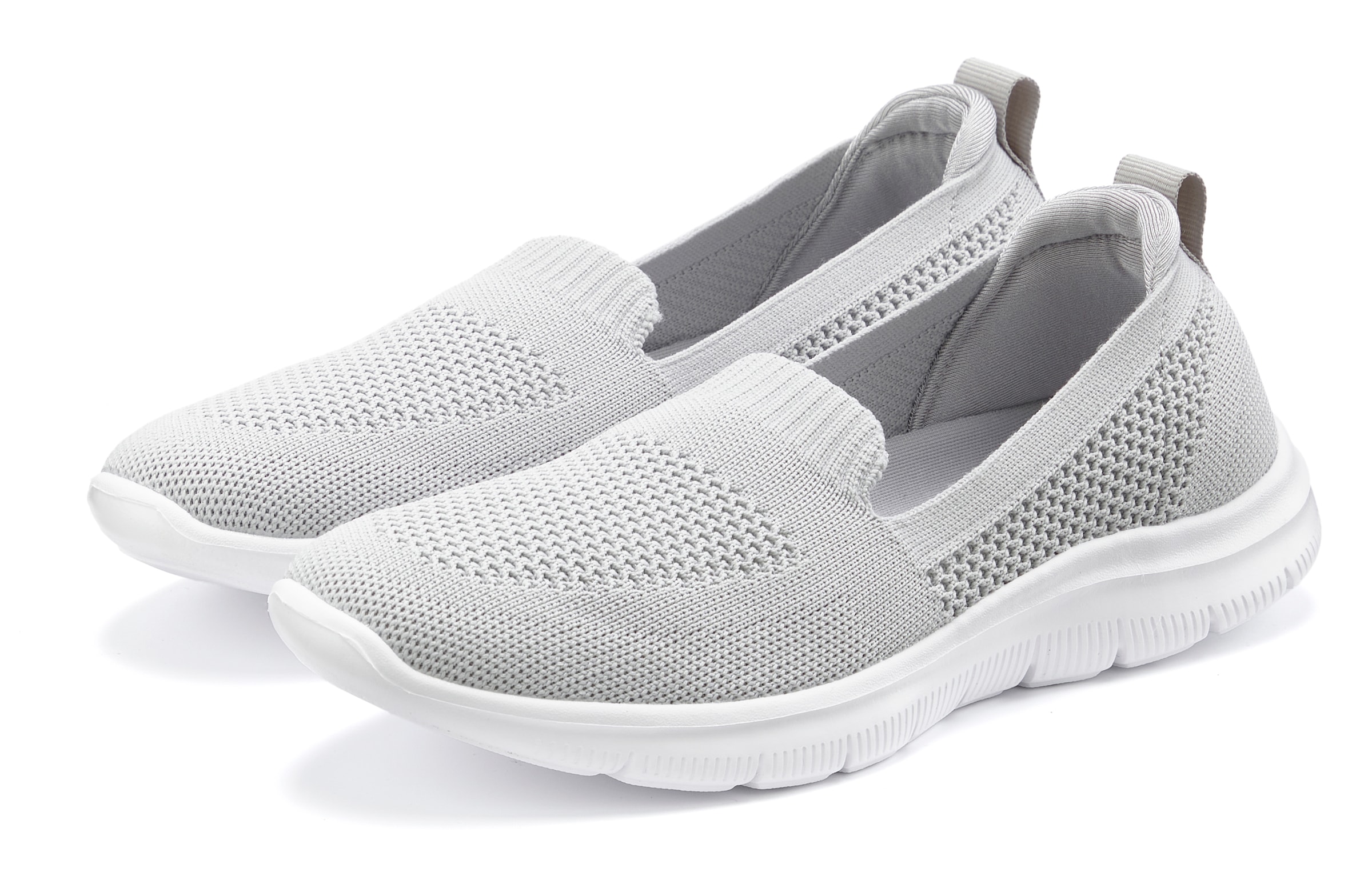 LASCANA Slipper, Slip-On-Sneaker, Halbschuh, ultraleichter Sneaker, VEGAN
