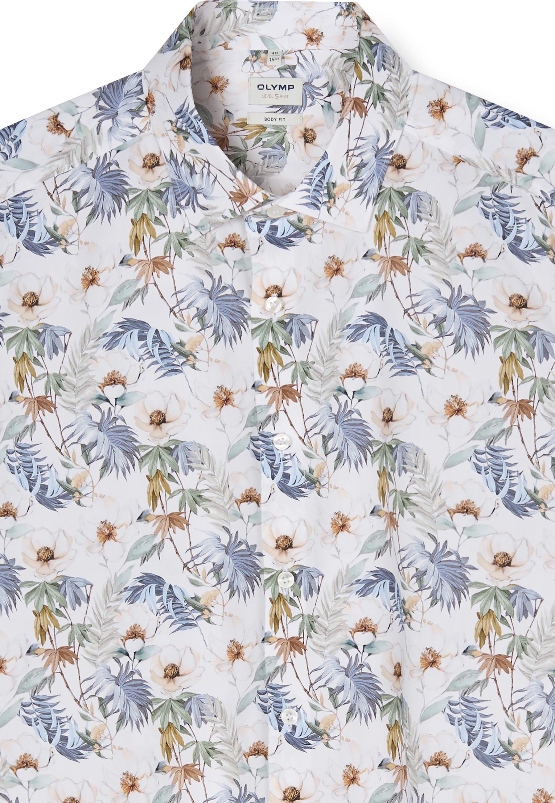 Olymp Level Five Shirt Slim Fit White 42 8