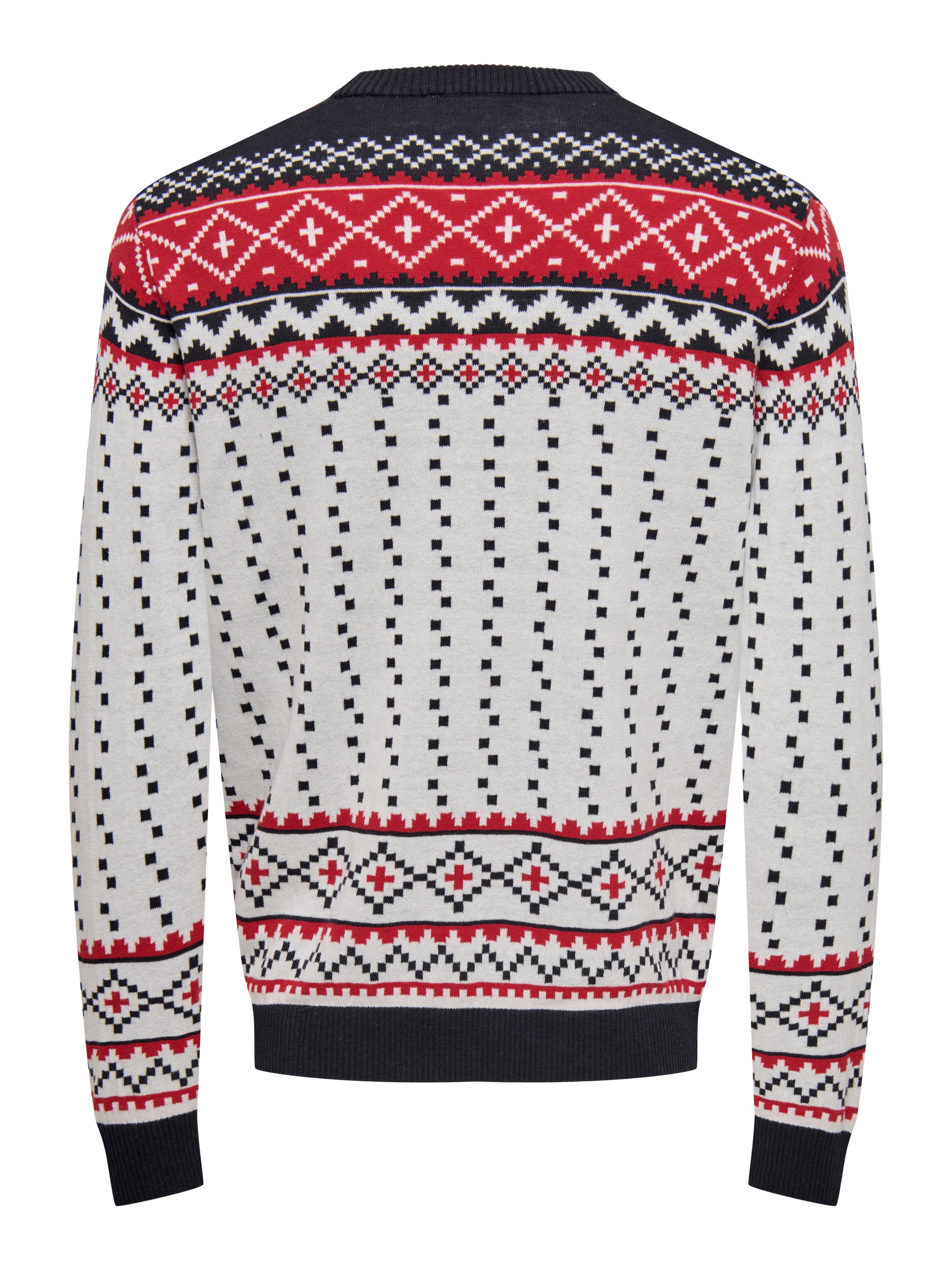 ONLY & SONS Rundhalspullover "ONSX-MAX REG DEER CREW KNIT" günstig online kaufen