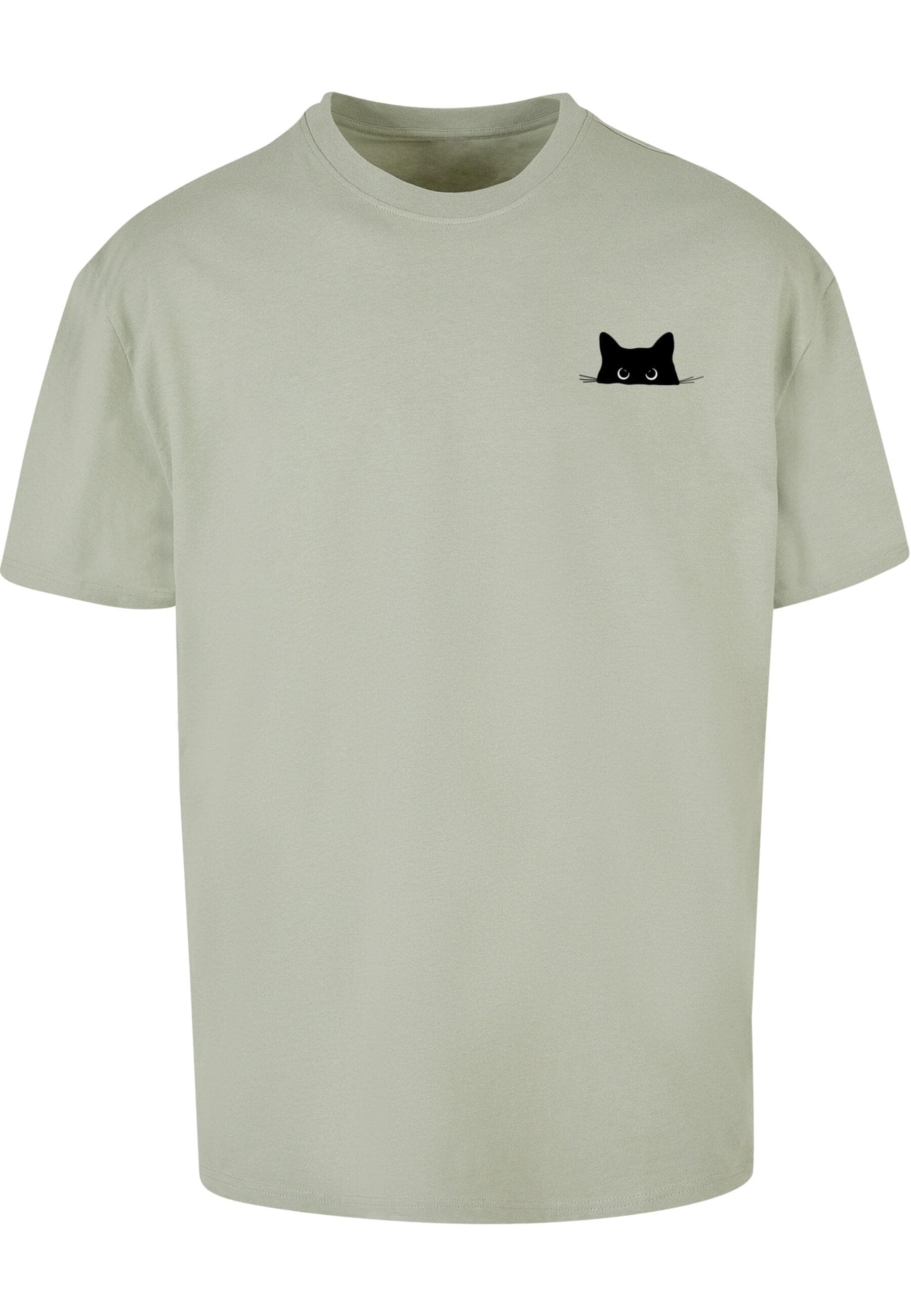 Merchcode T-Shirt "Merchcode Halloween - Cat Tee" 1 Stk. tlg. günstig online kaufen