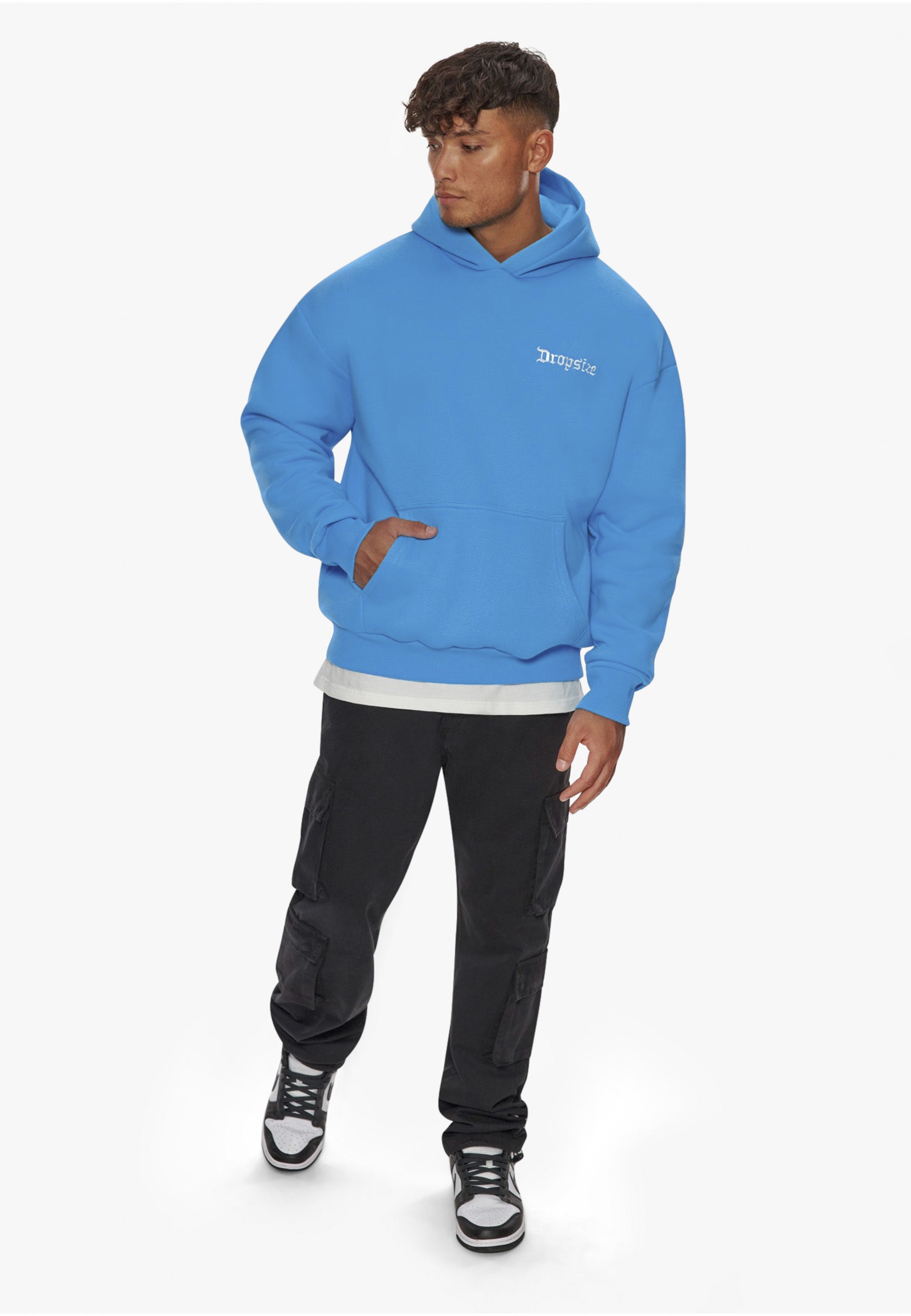 Dropsize Kapuzensweatshirt »Dropsize Herren Heavy Oversize Embo Hoodie«, 1 Stk.
