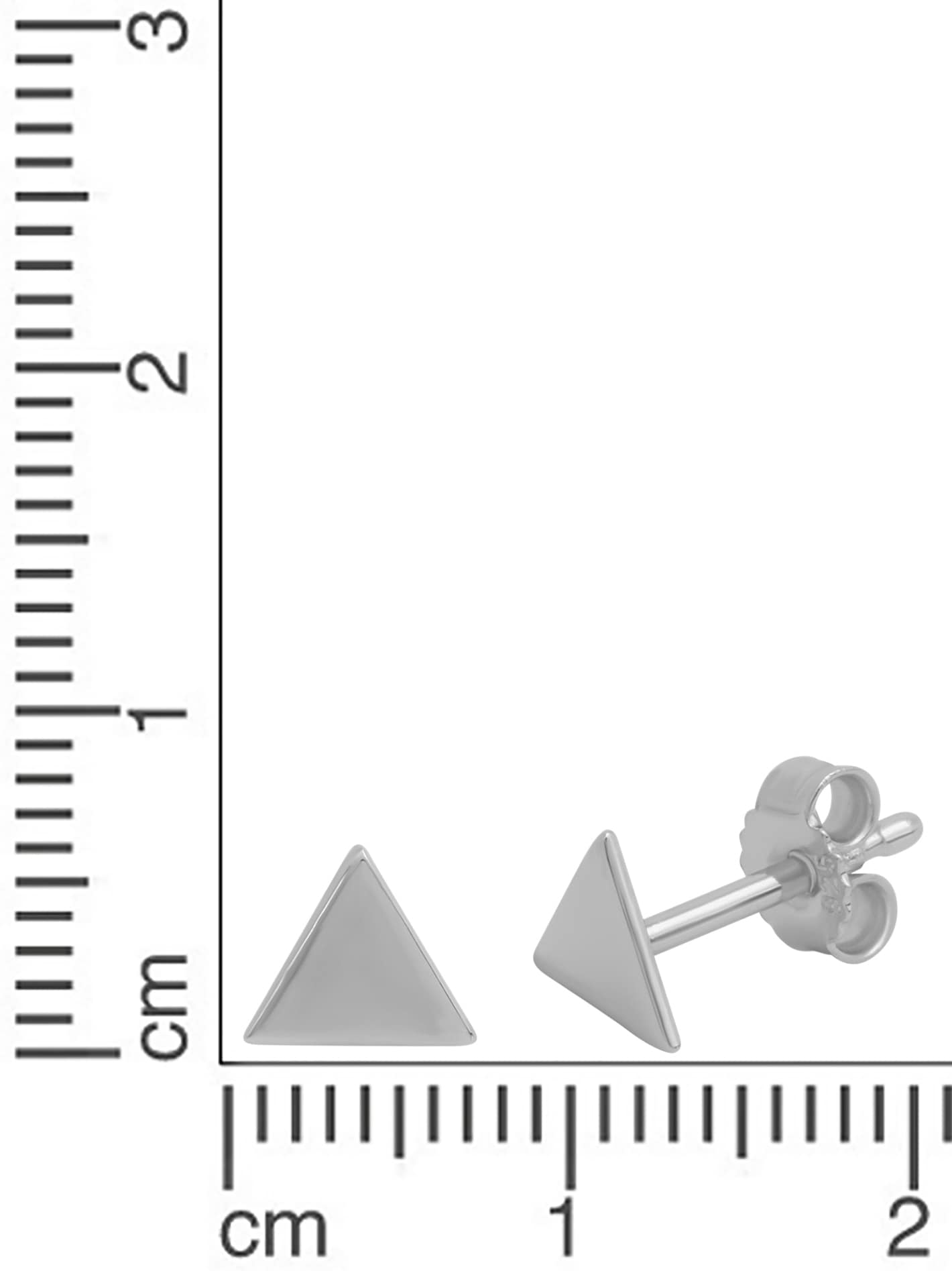 Firetti Paar Ohrstecker »Schmuck Geschenk Silber 925 Ohrschmuck Dreieck«