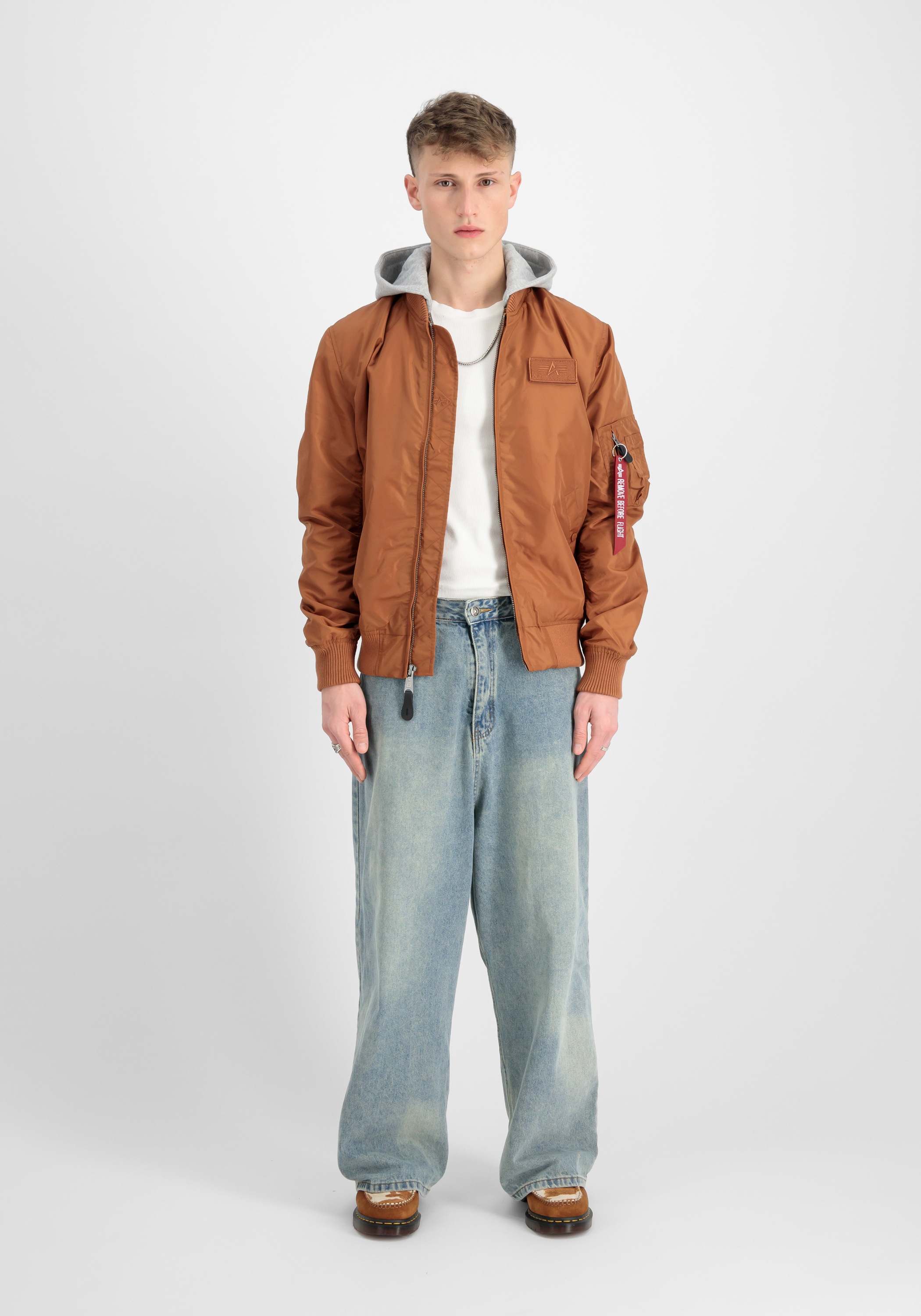Alpha Industries Bomberjacke »Alpha Industries Men - Bomber Jackets MA-1 TT Two Tone Hood«