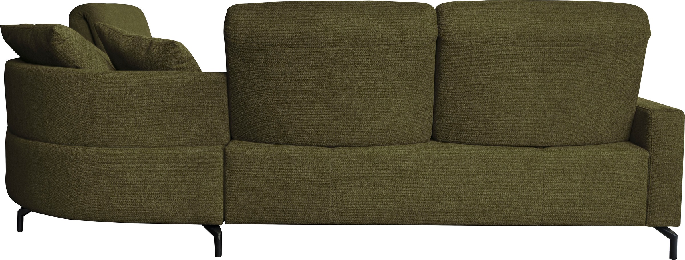 alina Ecksofa »Louis«, Breite 286 cm, Rückenlehnenverstellung, wahlweise mit Bettfunktion