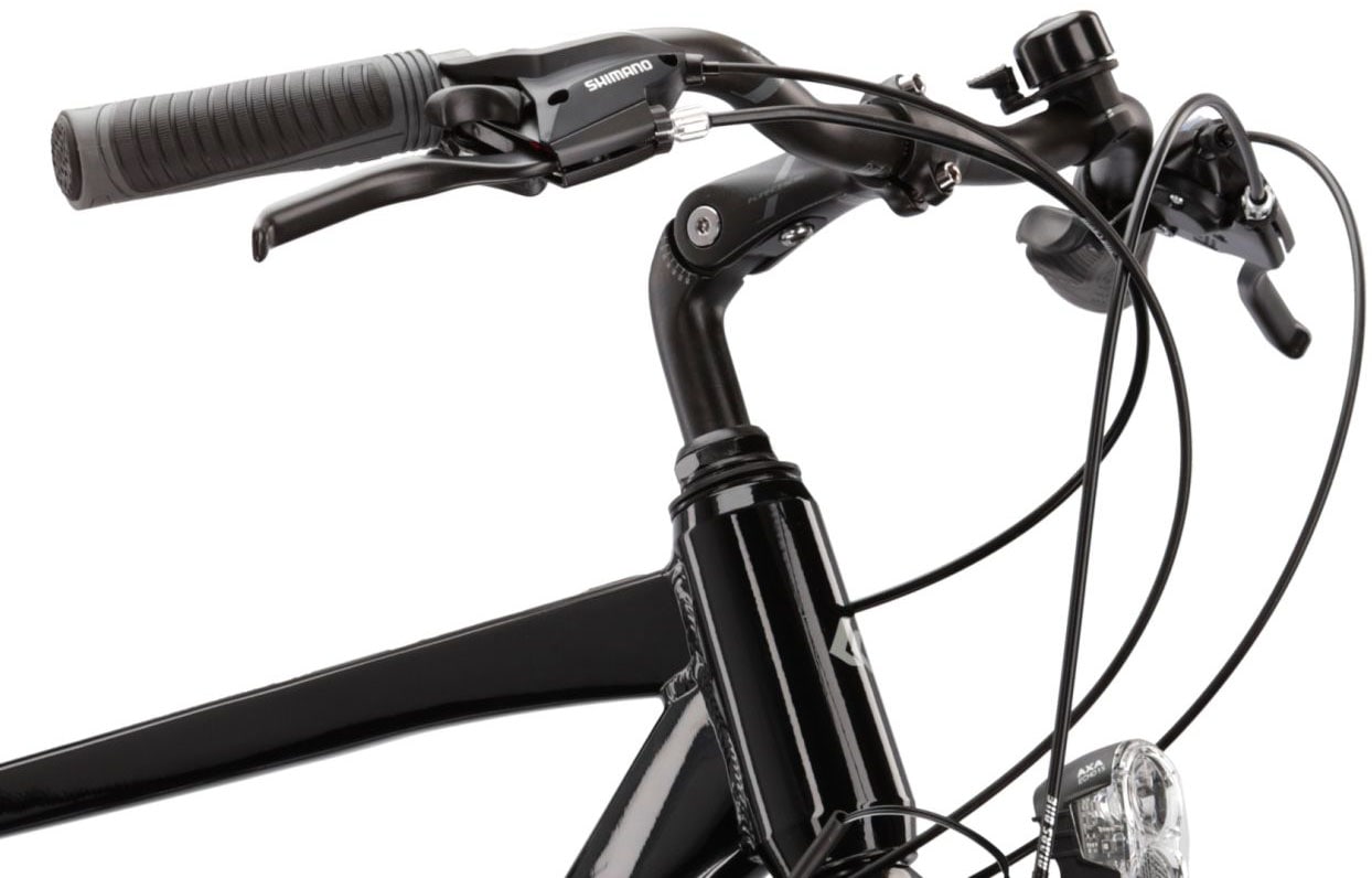 Kross Trekkingrad »Trekkingrad Trans 4.0 schwarz 21 Gänge«, 21 Gang, Shimano, ACERA T3000 Schaltwerk, Kettenschaltung