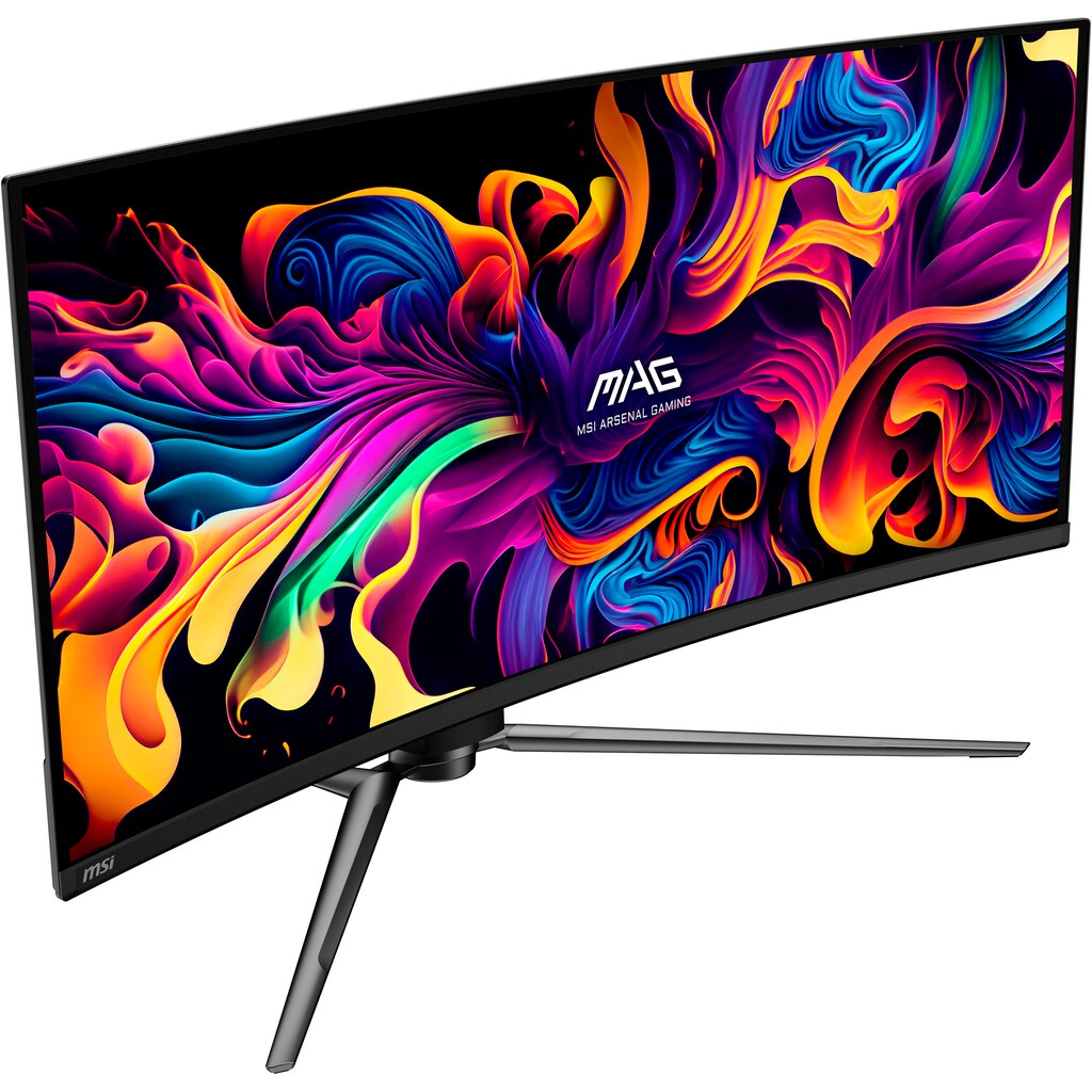 MSI Curved-Gaming-Monitor »MAG 341CQP QD-OLED«, 87 cm/34 Zoll, 3440 x 1440 px, UWQHD, 0,03 ms Reaktionszeit, 175 Hz