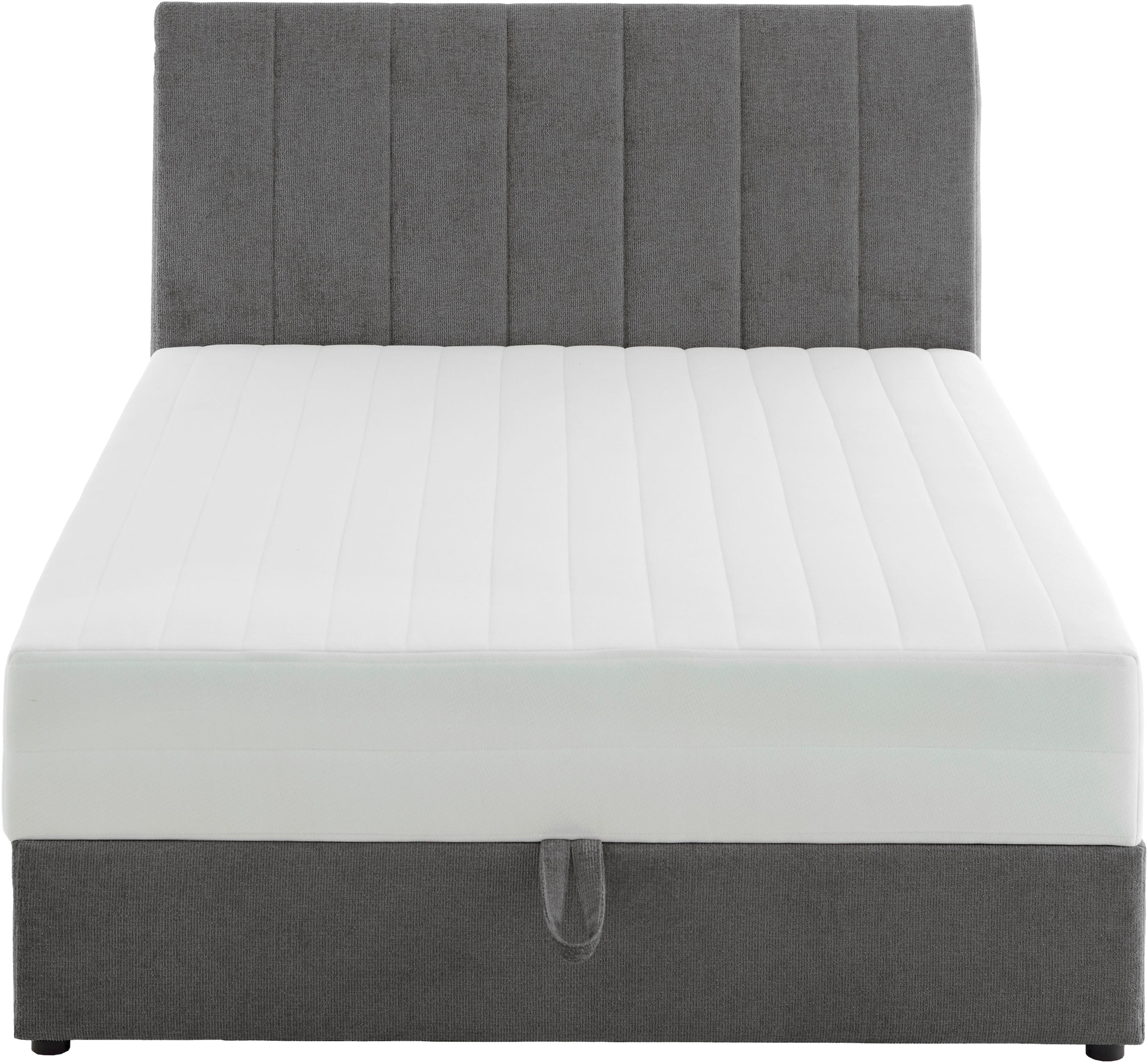 ATLANTIC home collection Boxbett »ALISIA«, mit Taschenfederkern, Bettkasten und Kissenrolle im Originalbezug