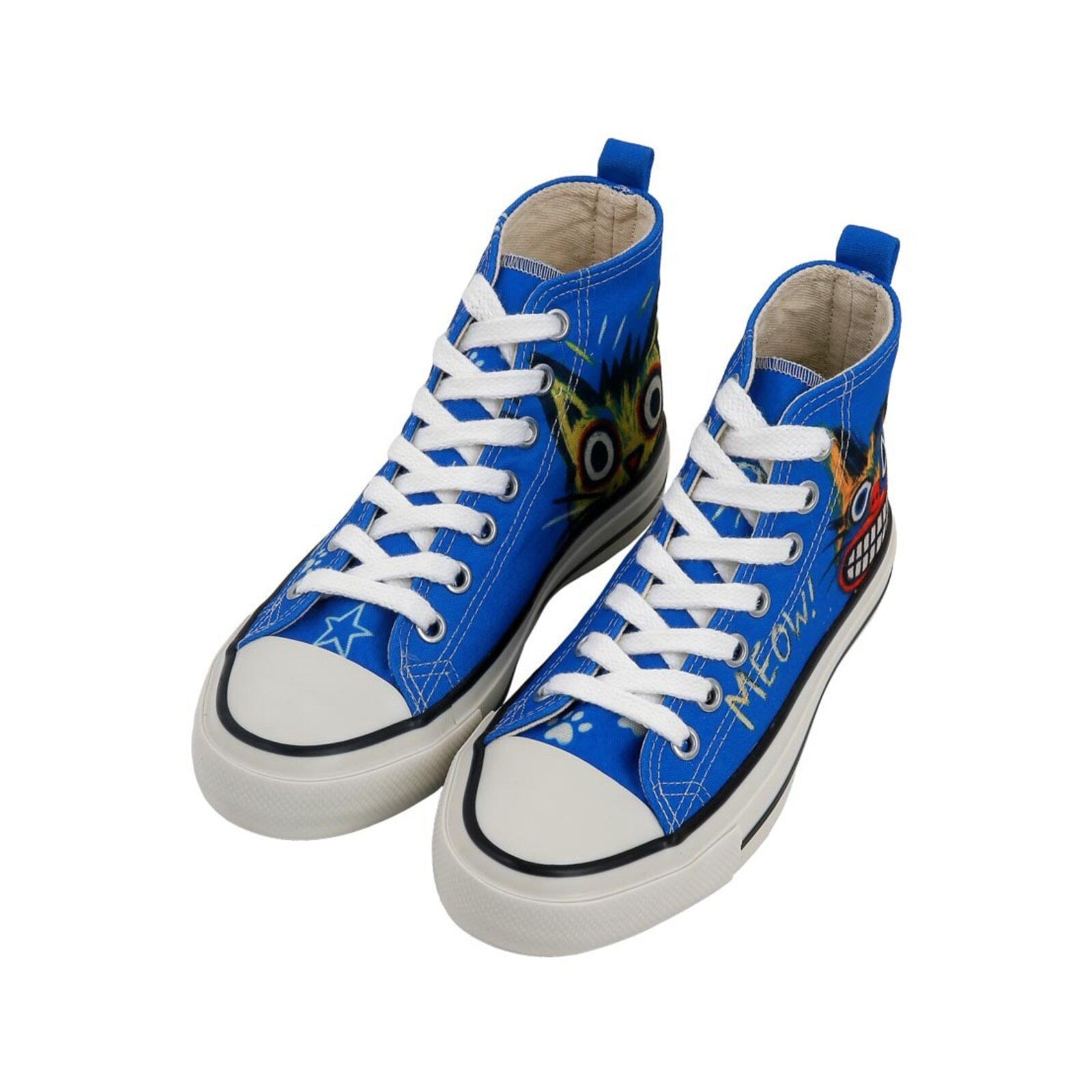 DOGO Sneaker »Lyra High-Top Sneaker Meow Attack«  Handgefertigt