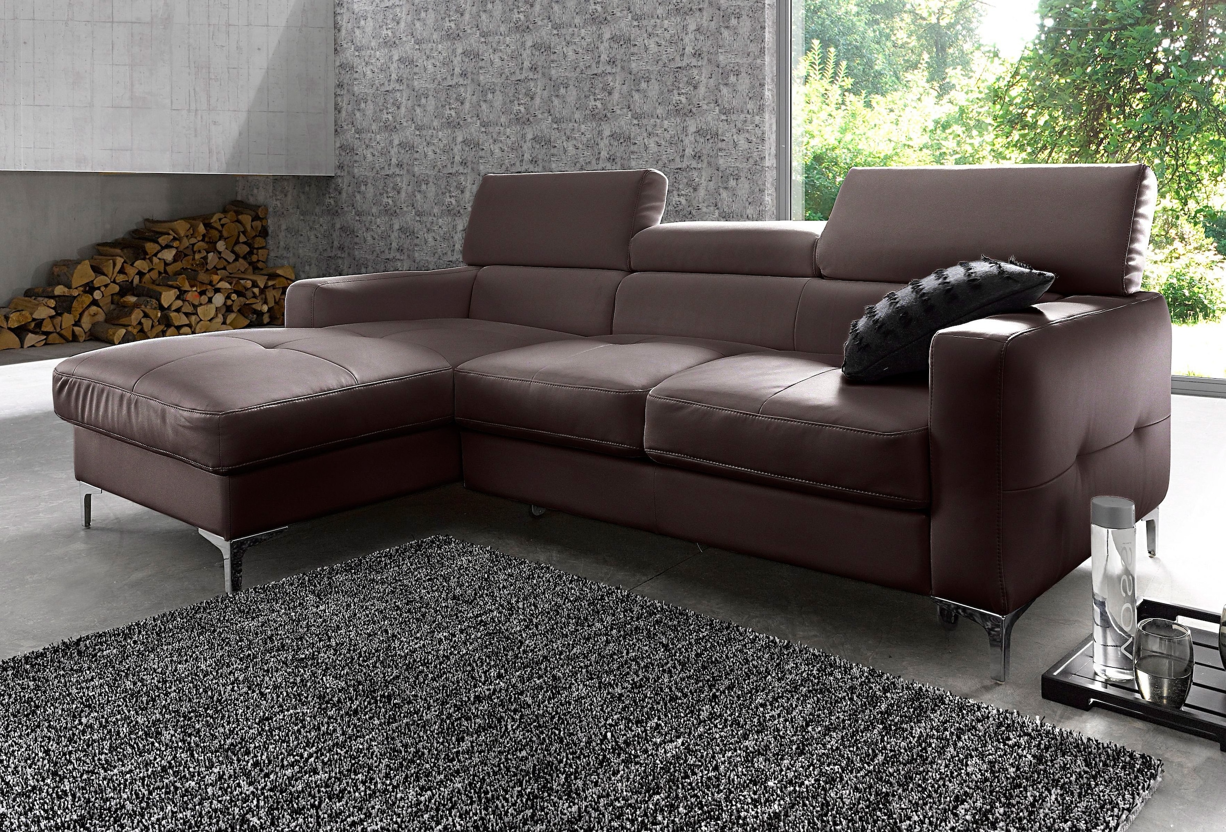 COTTA Polstergarnitur "Sammy L-Form", (Set), Set bestehend aus: Ecksofa mit günstig online kaufen