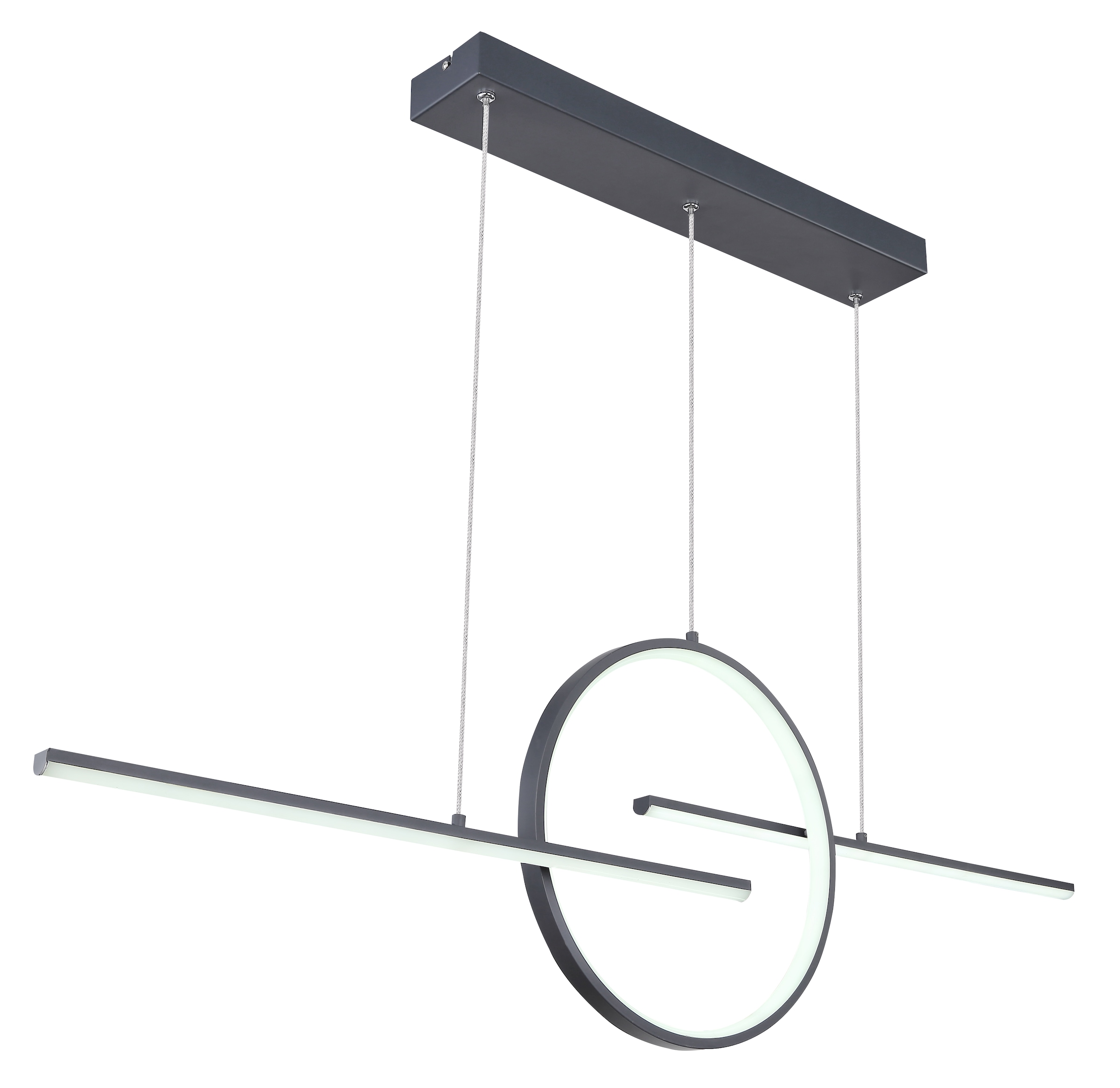 GLOBO LIGHTING LED Pendelleuchte »BARRAL«, Leuchtmittel LED-Modul | LED fest integriert, Hängelampe/Hängeleuchte/Wohnzimmer/Esstisch/elegant