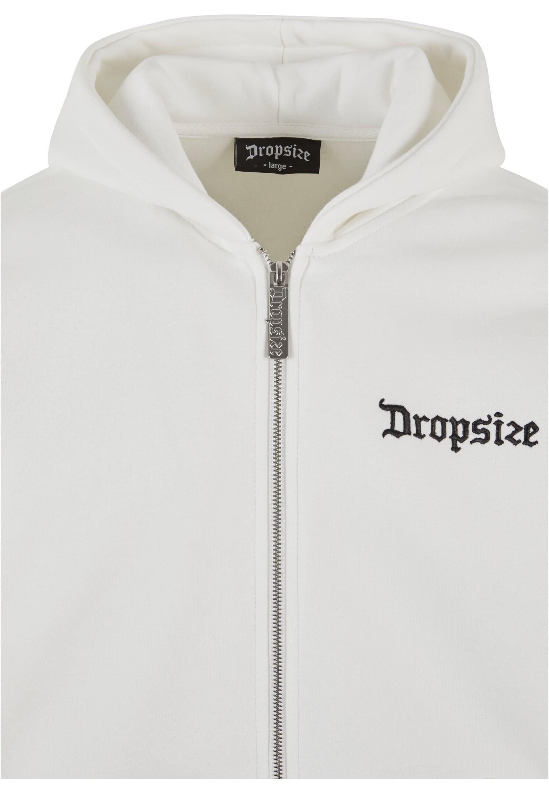 Dropsize Sweatjacke »Dropsize Herren Super Heavy Oversize Blank Zip Hoodie«