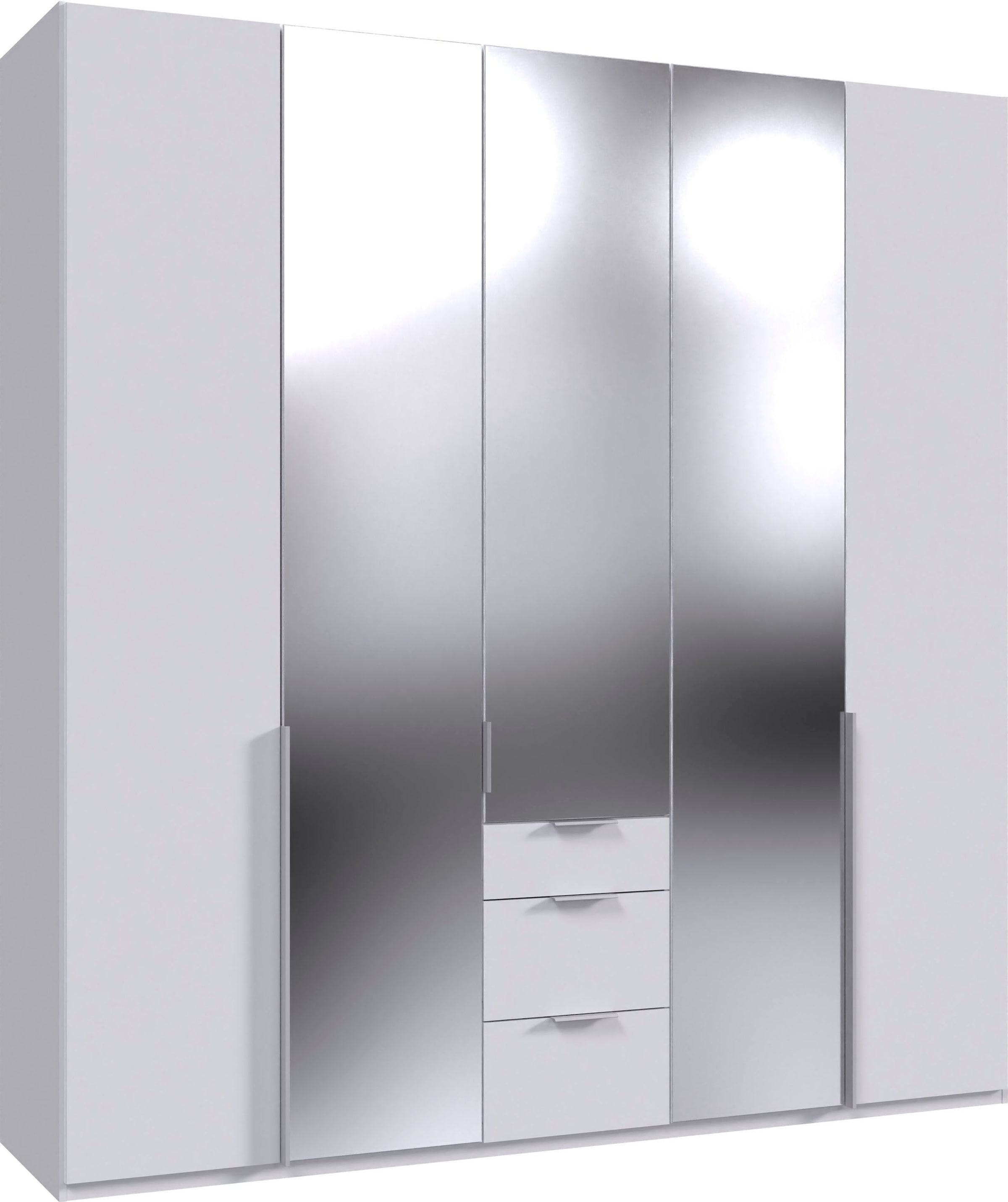 Wimex Drehtürenschrank "Mugano", (mit langen oder kurzen Griffen aus Metall günstig online kaufen