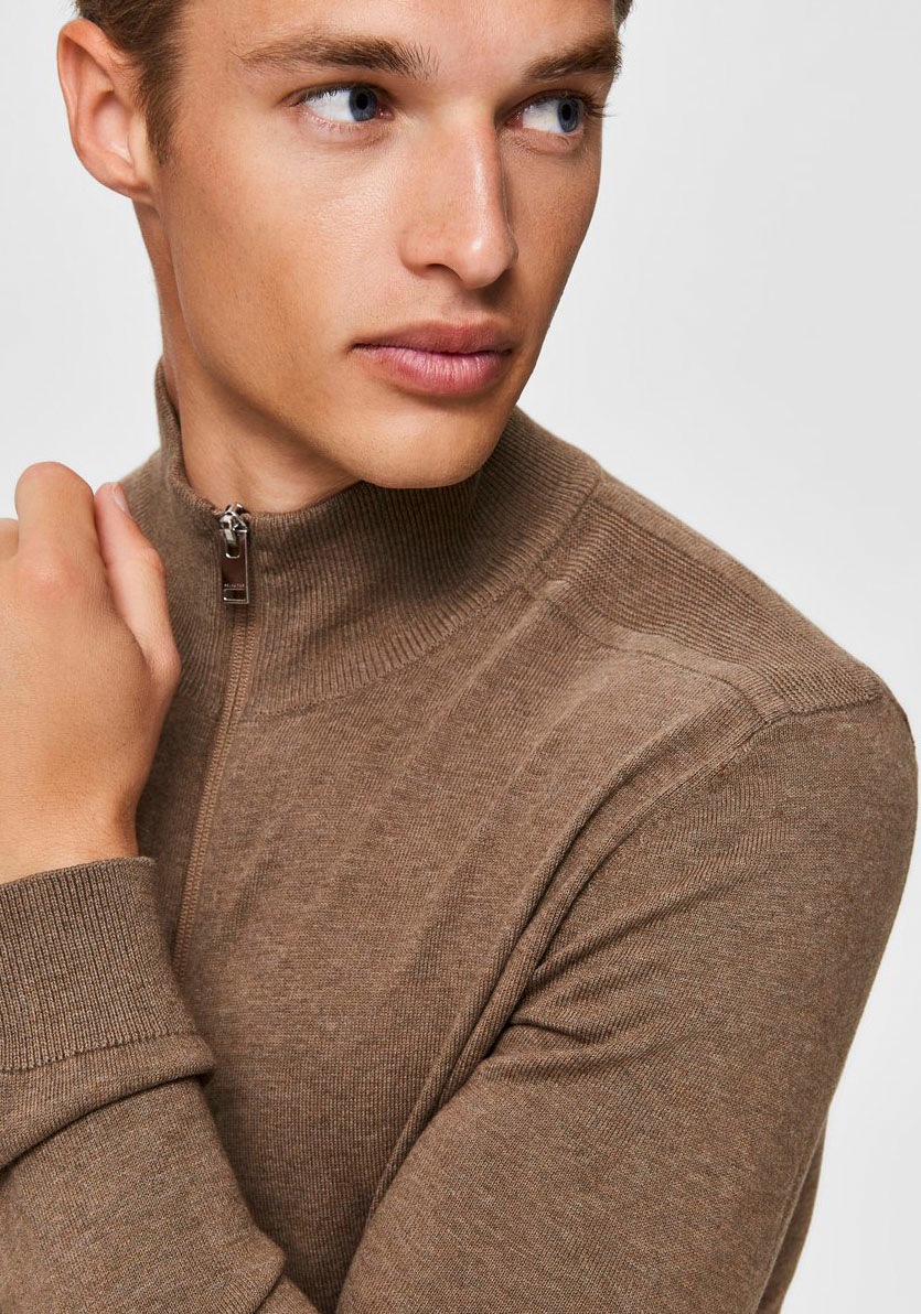 Thumbnail - SELECTED Strickjacke "SLHBERG FULL ZIP CARDIGAN NOOS"