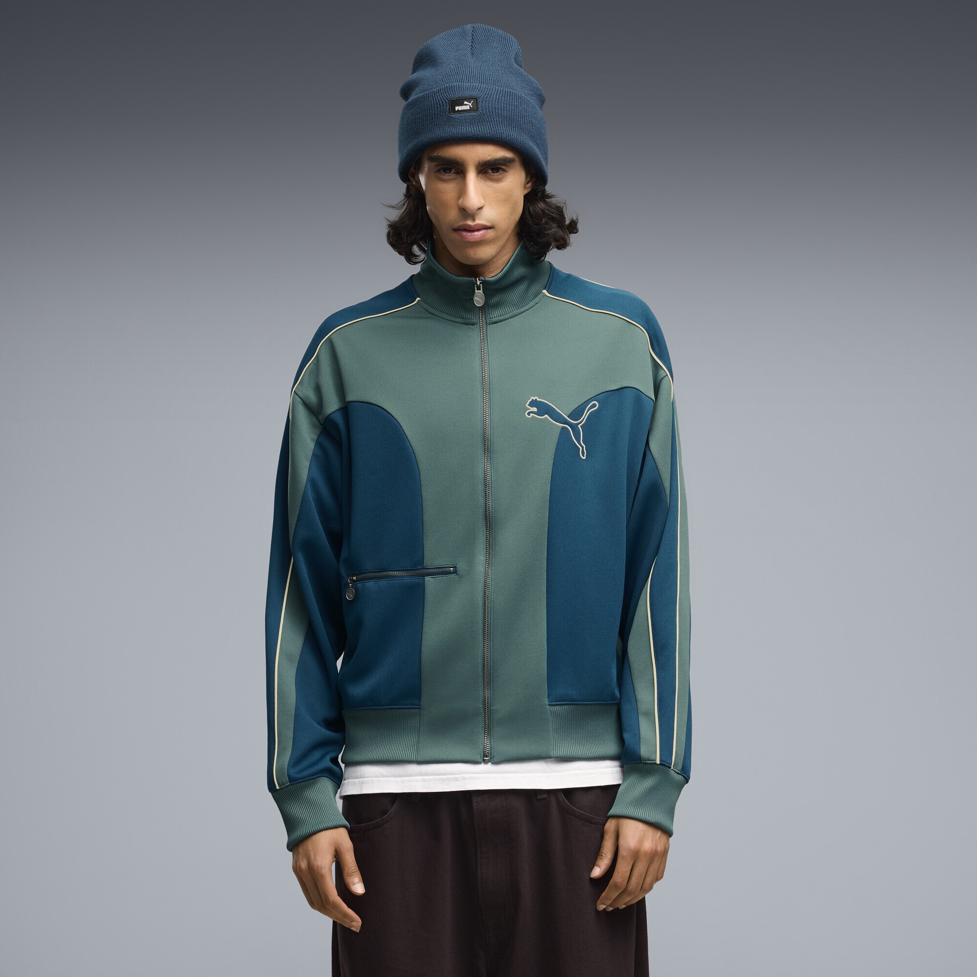 PUMA Trainingsjacke »T7 Love Of The Cat Relaxed Trainingsjacke Herren«
