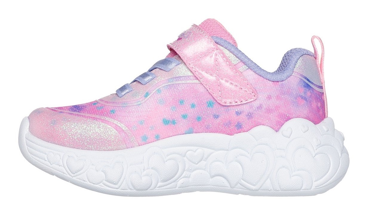 Thumbnail - Skechers Lauflernschuh "ETERNAL HEART LIGHTS", Blink,-Klettschuh mit Herz-Applikation, Größenschablone zum Download