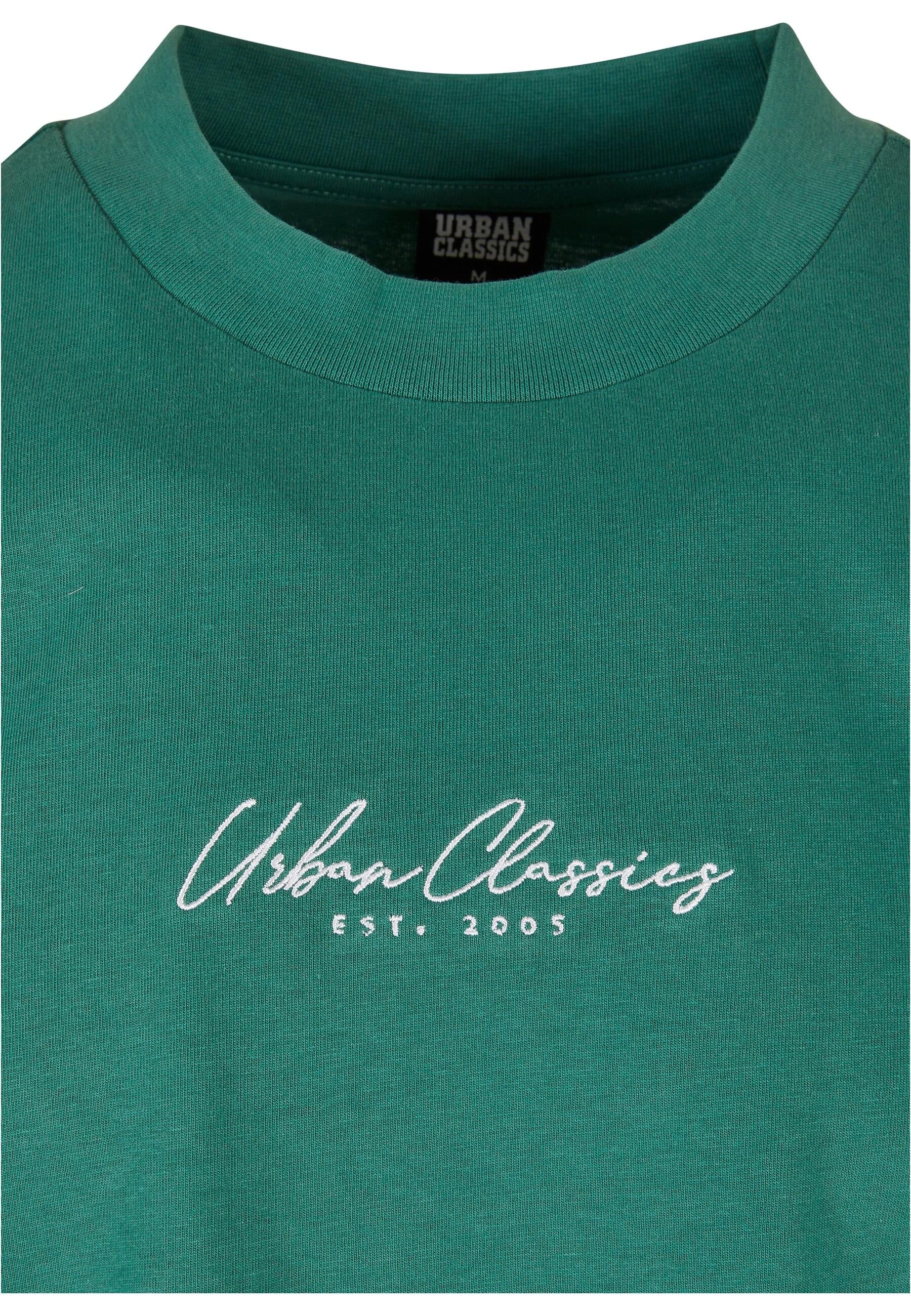 URBAN CLASSICS T-Shirt »Urban Classics Herren Oversized Mid Embroidery Tee«, (1 tlg.)