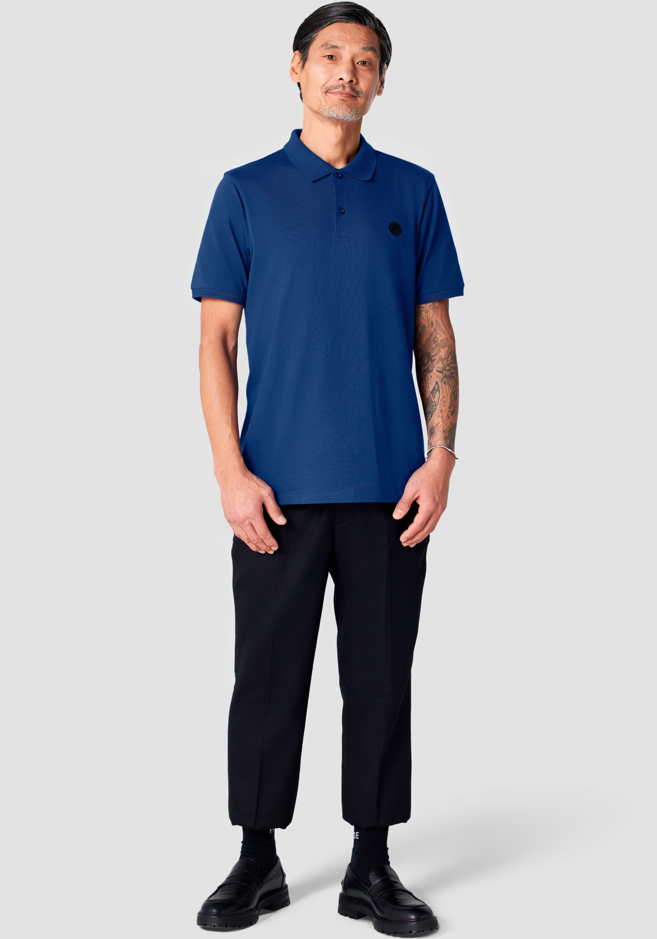 BMW Poloshirt, mit Logoprägung auf Brusthöhe