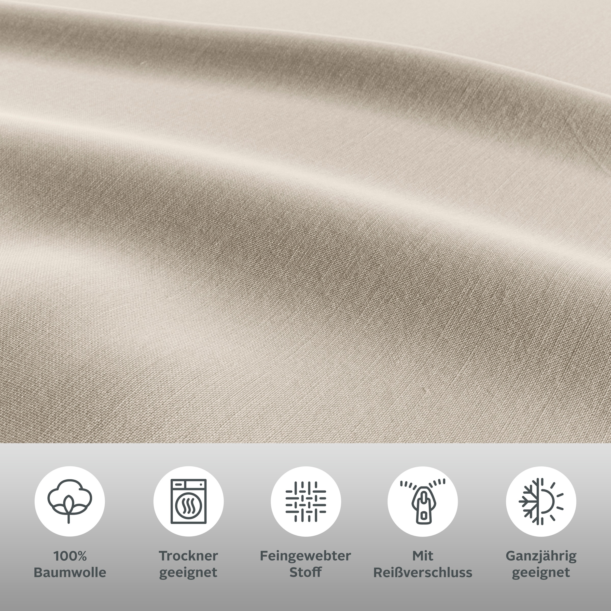 Thumbnail - OTTO home Bettwäsche "Luisa" 2 Stk. 100% Baumwolle, ab Gr. 135x200, auch in PREMIUM Qualitäten erhältlich