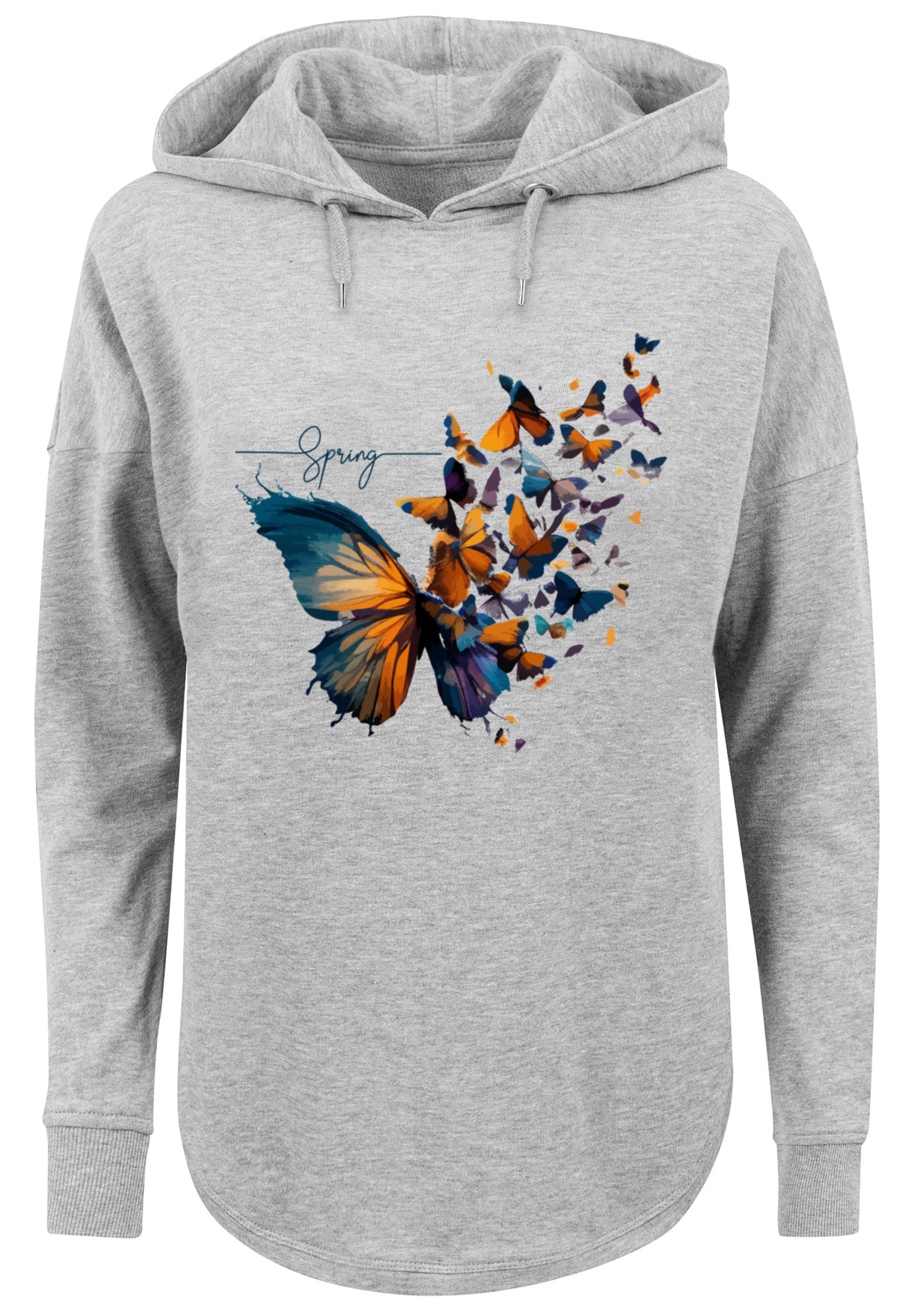 F4NT4STIC Kapuzenpullover »Schmetterling Frühling Oversize Hoodie«, Print