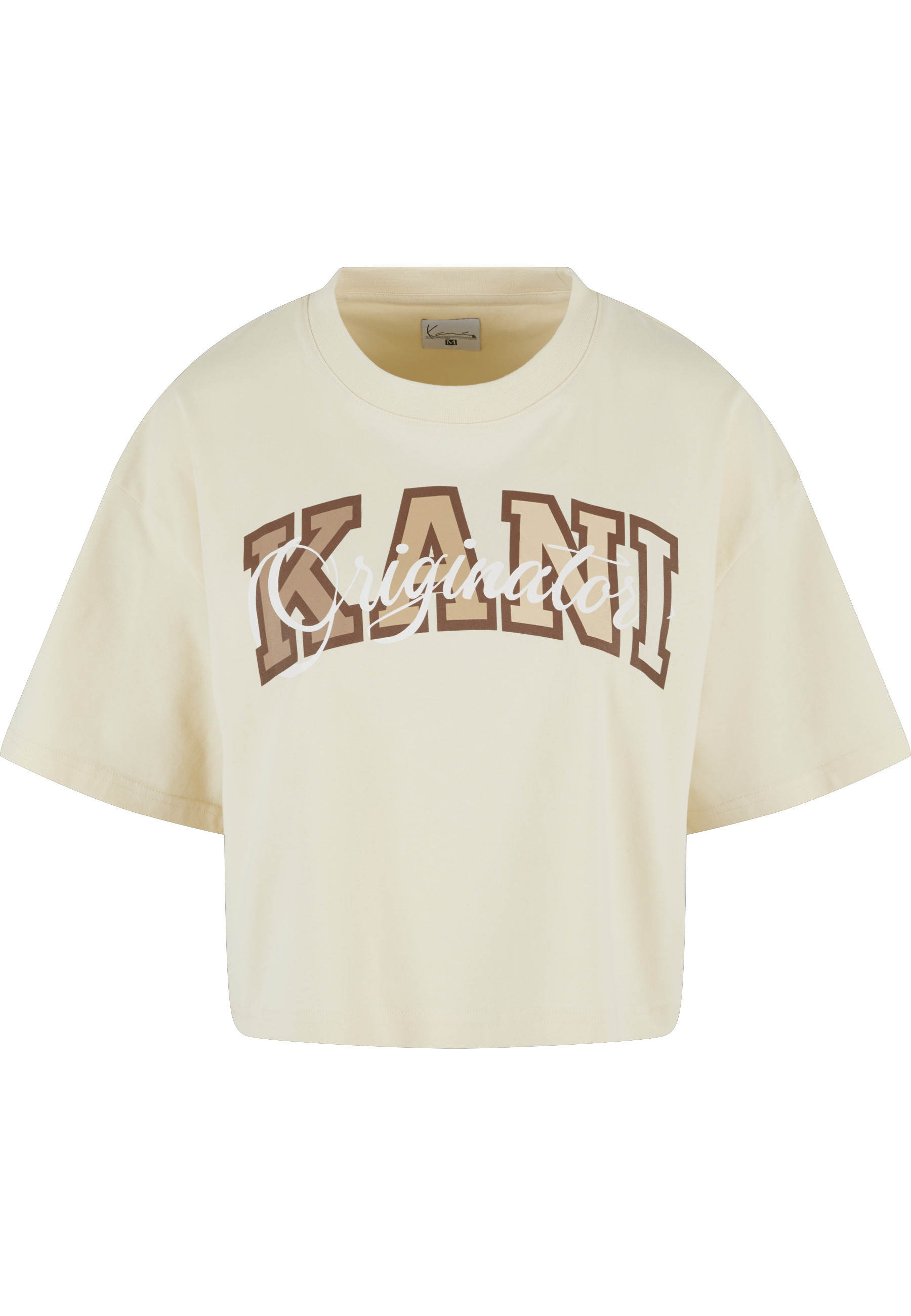 Karl Kani T-Shirt "Karl Kani Damen KW242-026-2 Karl Kani Serif Originator Crop Tee" 1