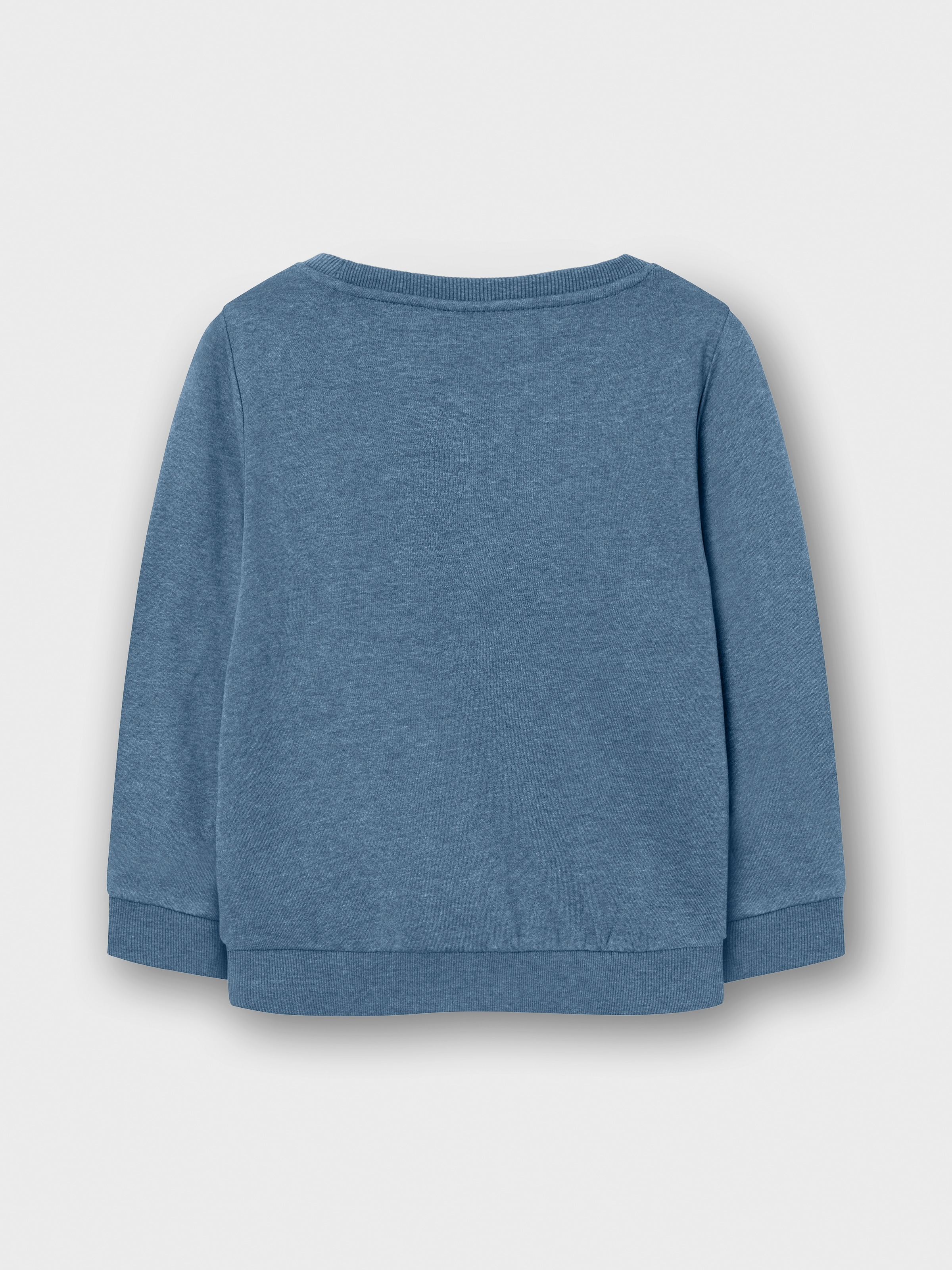 Name It Sweatshirt »NKMVIMO für Jungen mit Bündchen und klassischer Form«, unifarben, casual, regular fit, Baumwollmischung, Rundhals