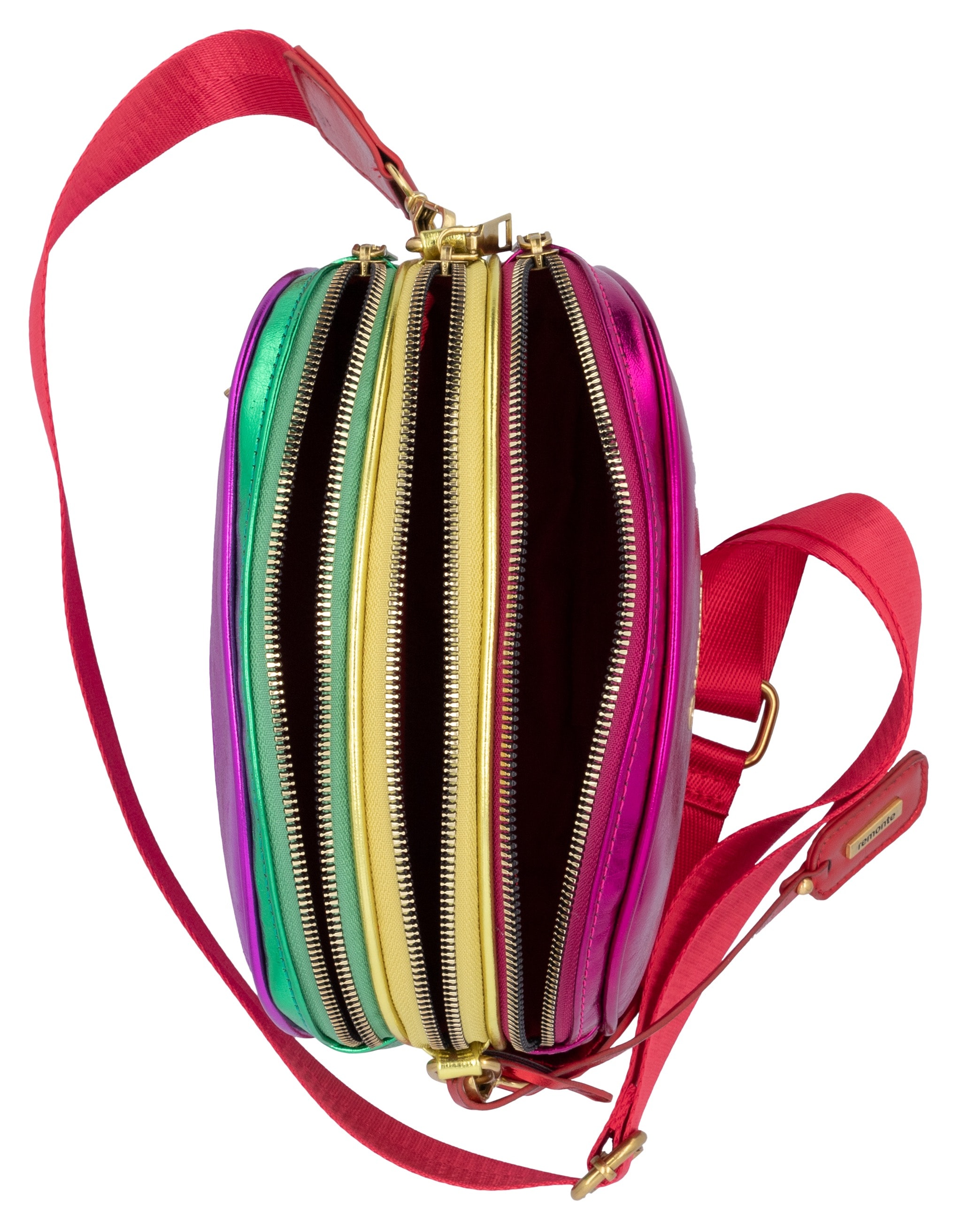 Remonte Umhängetasche, Damen Mini Bag, Schultertasche in knalligen Farben