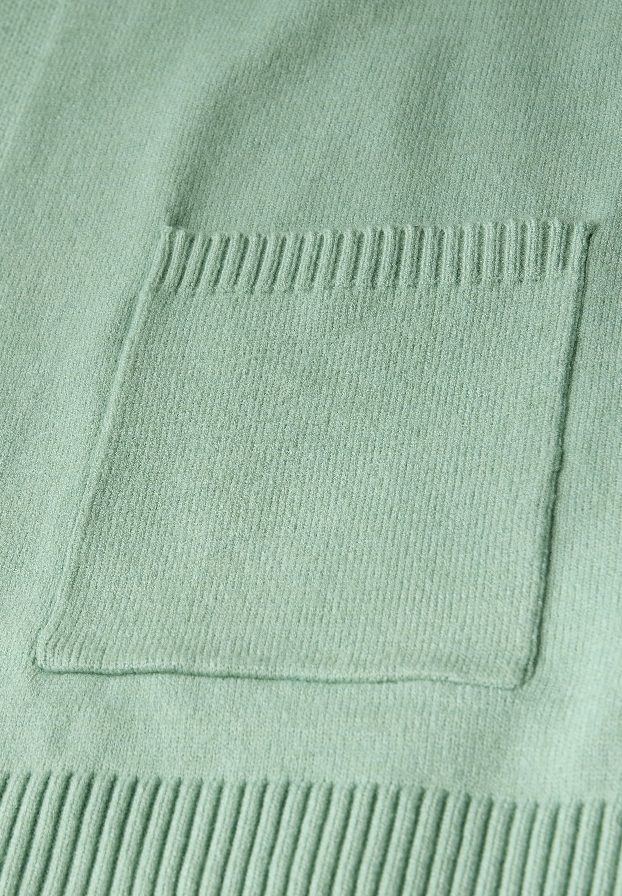 STREET ONE Strickjacke, aus softem Materialmix