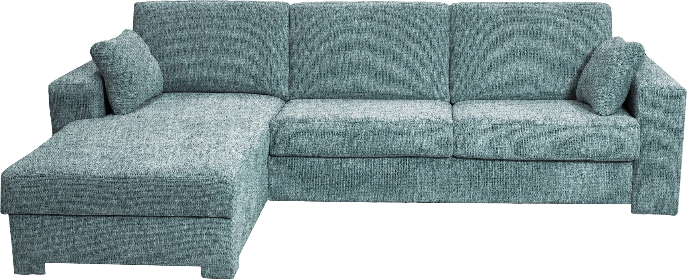 Home affaire Ecksofa Roma "L" Dauerschlaffunktion, mit Unterfederung, Matratzenhöhe 14cm, Liegemaße ca 163x198 cm, L-Form