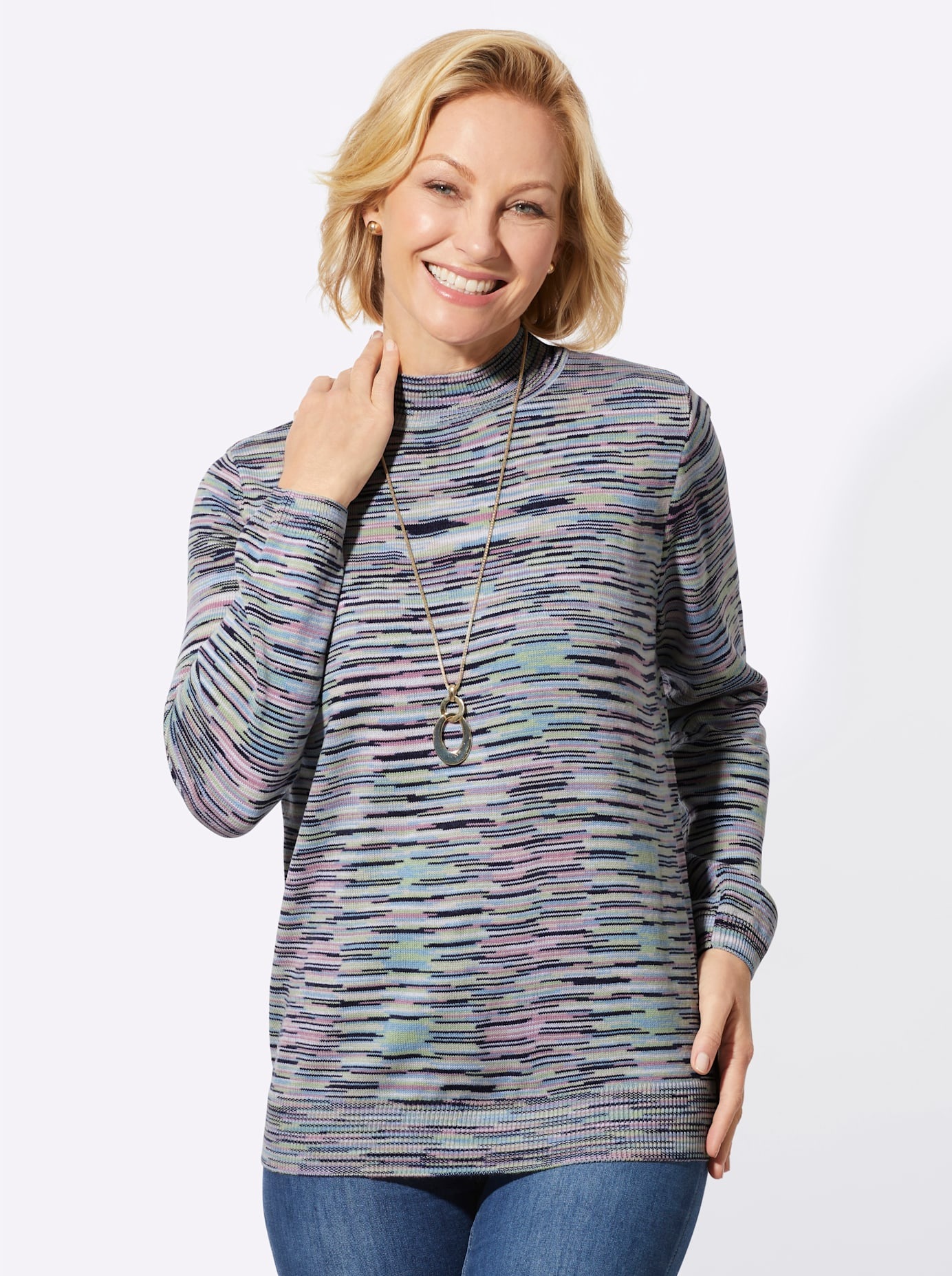 Classic Basics Stehkragenpullover "Stehkragen-Pullover" günstig online kaufen