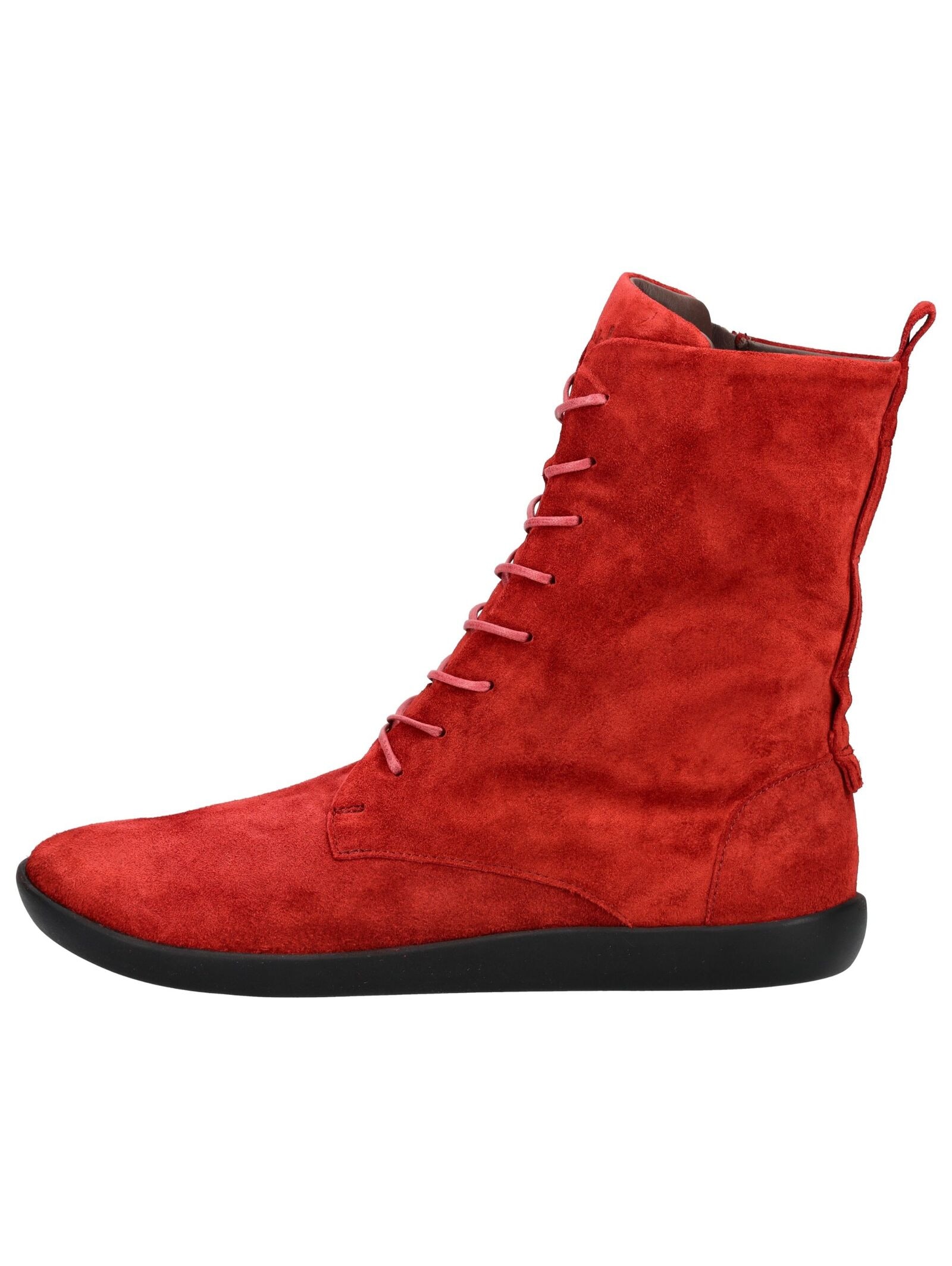 Think! Schnürstiefelette »Think! Stiefelette Veloursleder«