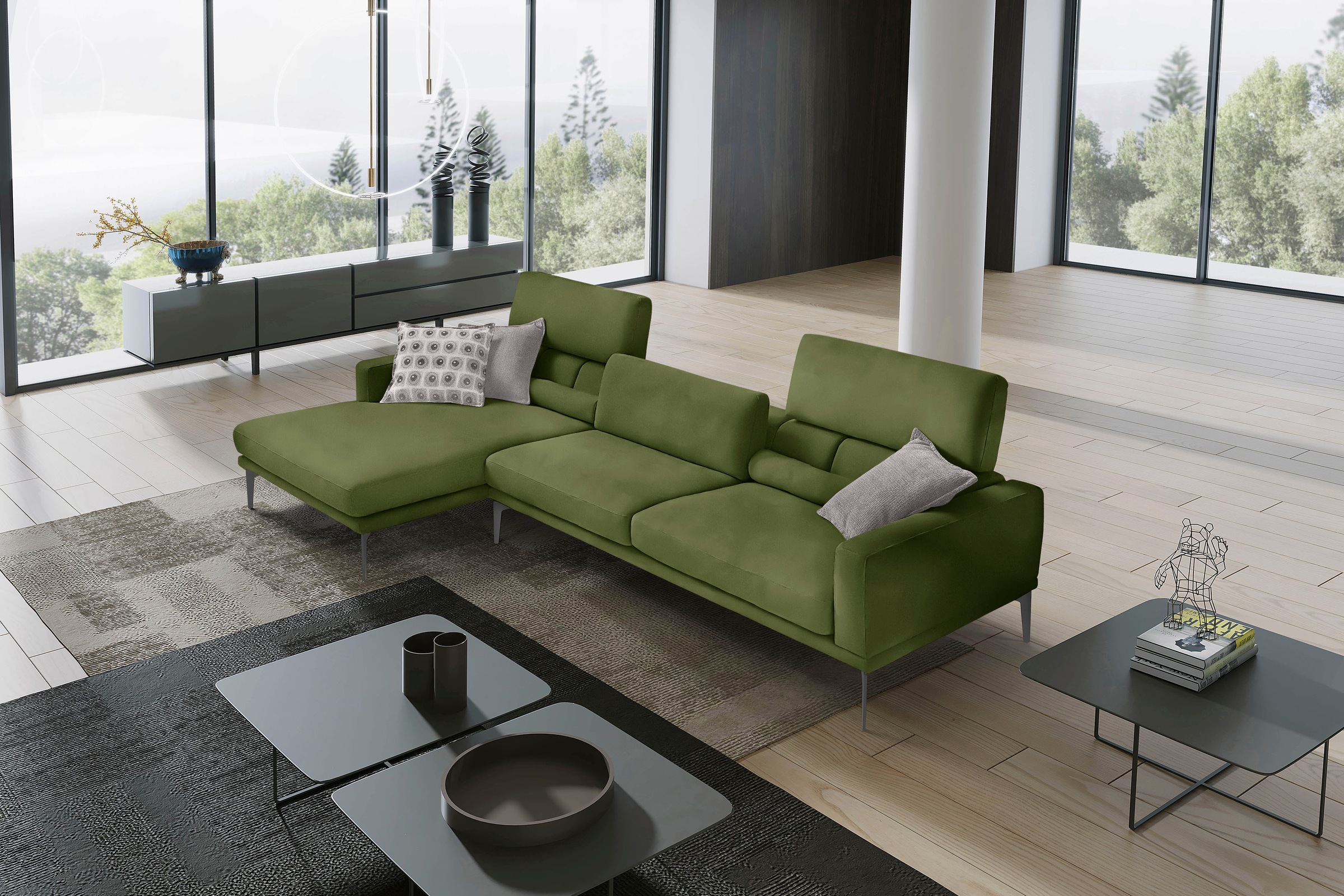 Egoitaliano Ecksofa "Masu, Design trifft sensationellen Sitzkomfort" inkl. günstig online kaufen