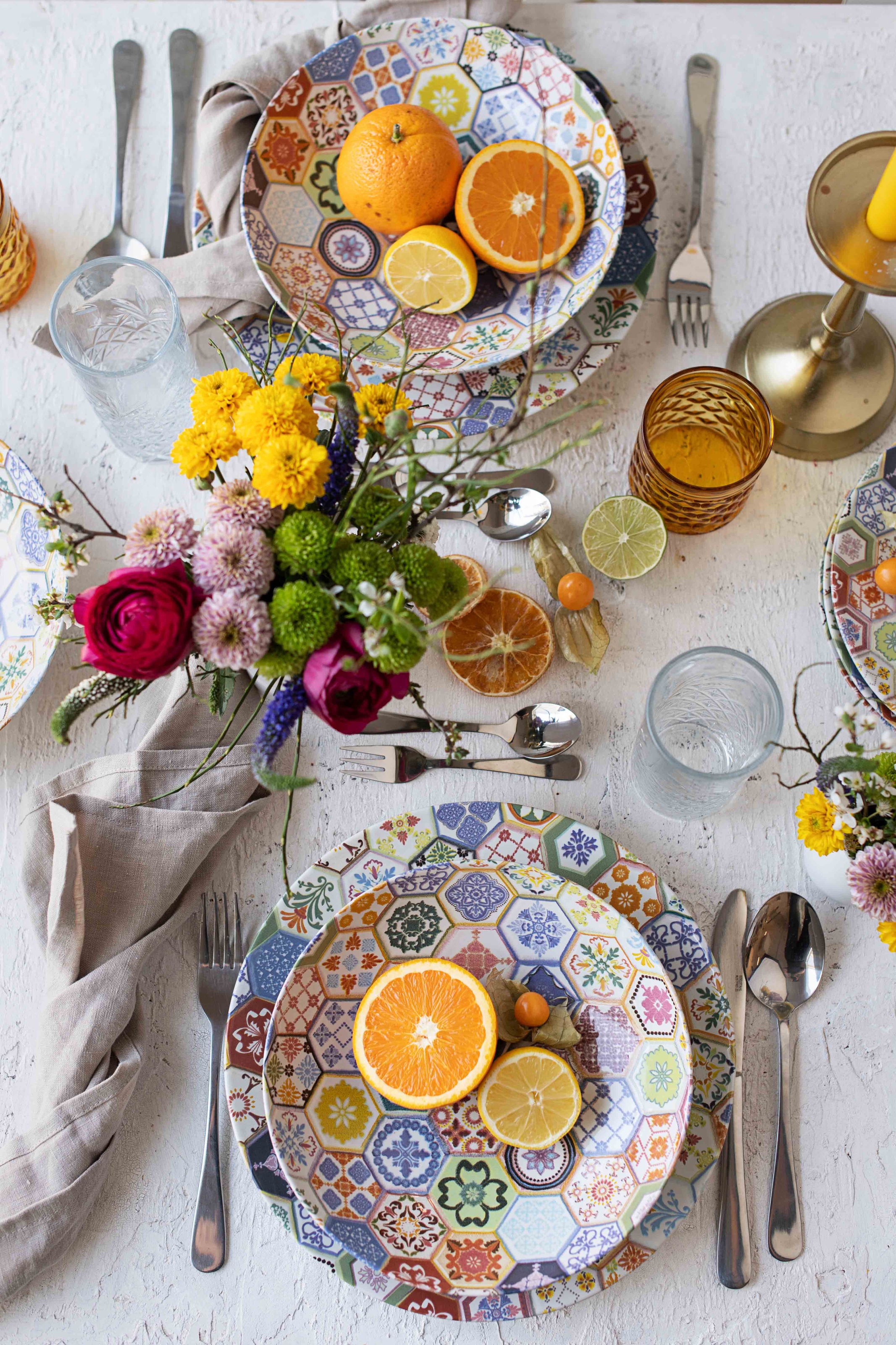 MÄSER Platzteller "Platzteller-Set Amarante, Steinzeug" günstig online kaufen