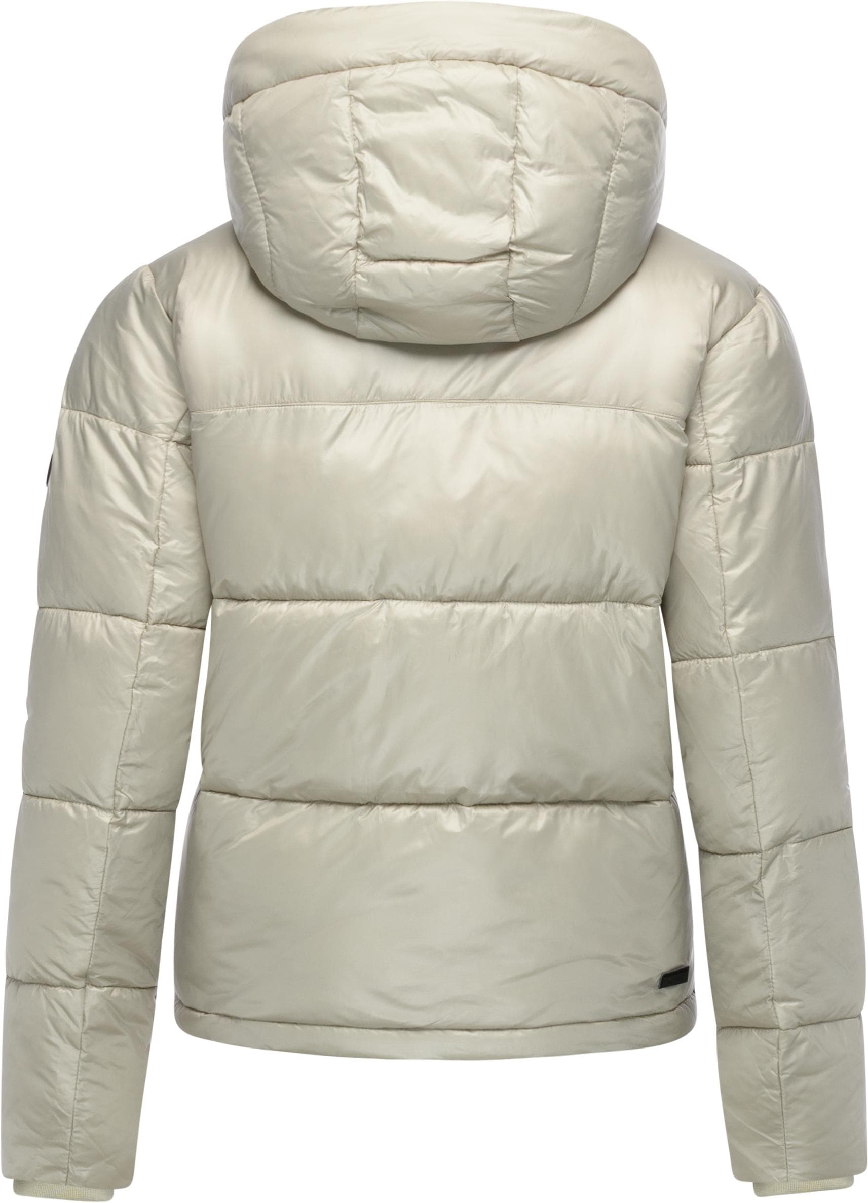 Ragwear Steppjacke »Roobie II«, mit Kapuze, Matt glänzende Damen Winterjacke mit Kapuze