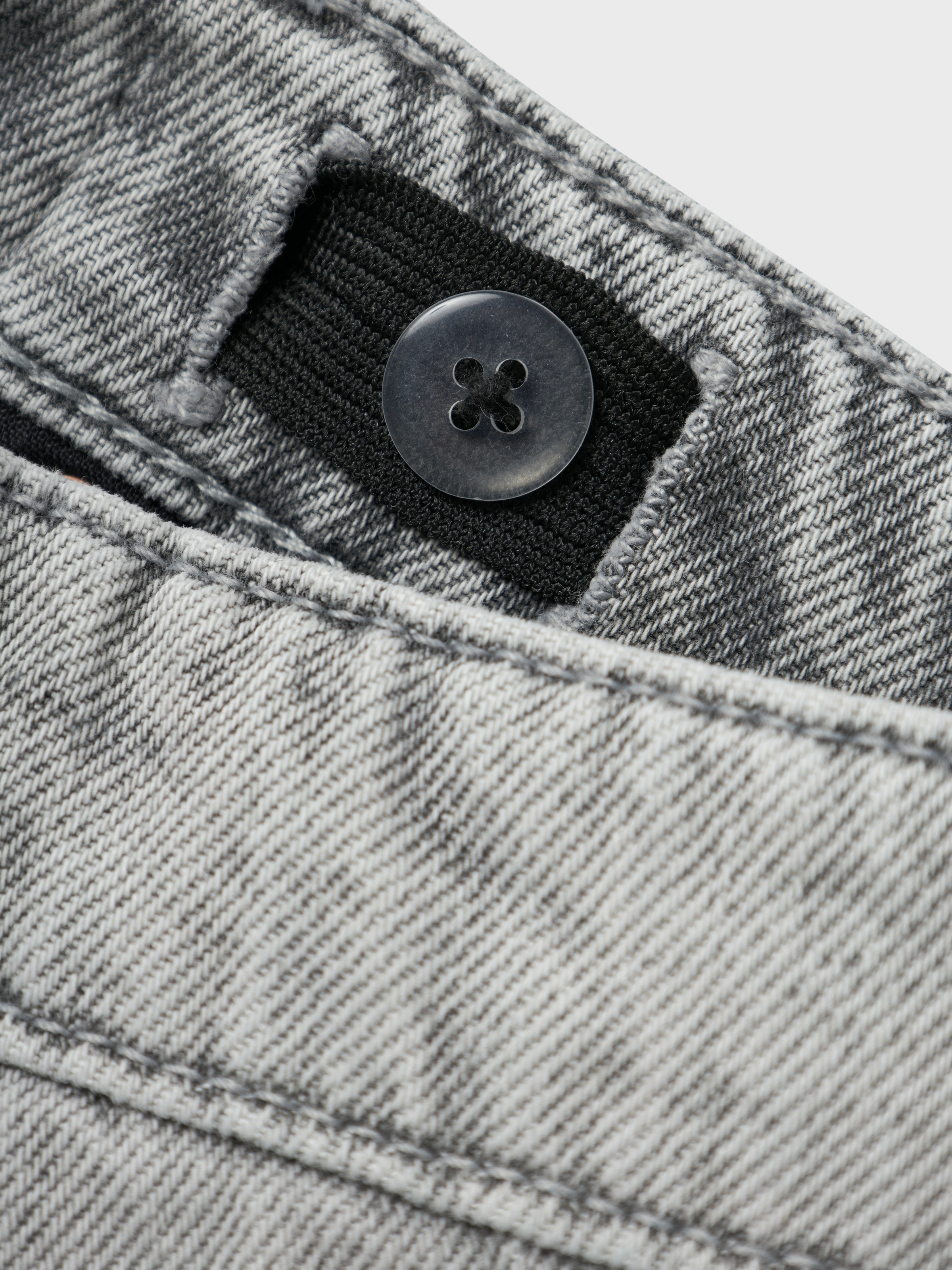 Name It Straight-Jeans »NKMRYAN – Jeans mit geradem Bein, strapazierfähig« unifarben, casual, straight fit, Denim/Jeans