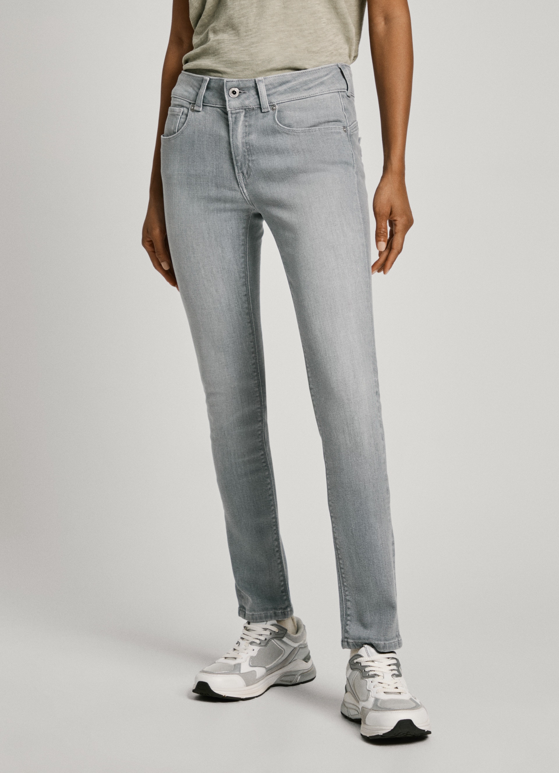 Pepe Jeans Slim-fit-Jeans "SLIM JEANS LW, mit niedriger Leibhöhe" günstig online kaufen