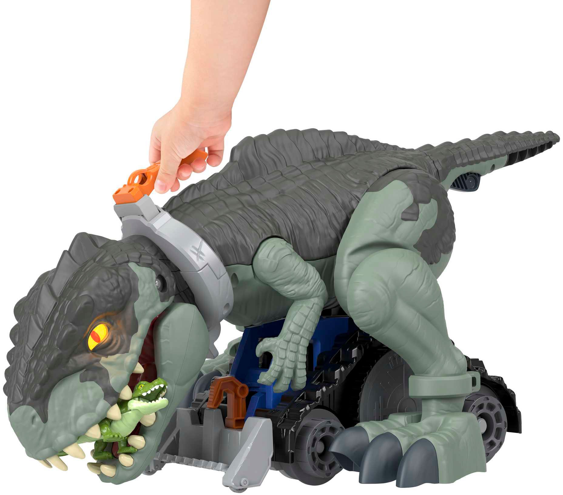 Mattel® Actionfigur »Imaginext Jurassic World Riesen-Dinosaurier«, inklusive Owen-Figur