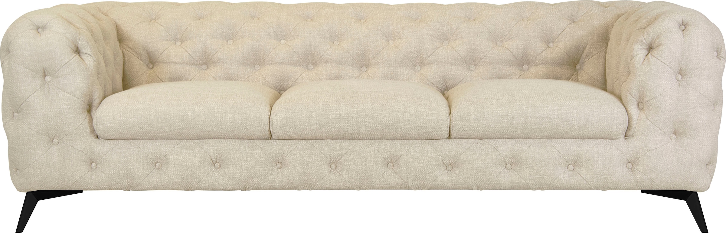 Home affaire Chesterfield-Sofa "Glynis" aufwändige Knopfheftung, moderne Ch günstig online kaufen