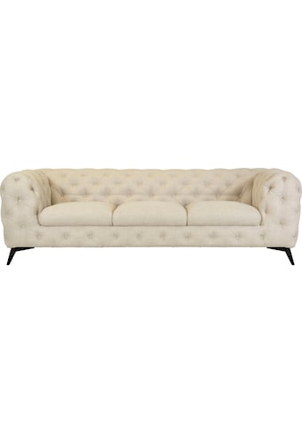 Leonique Chesterfield-Sofa »Glynis« aufwändige ...