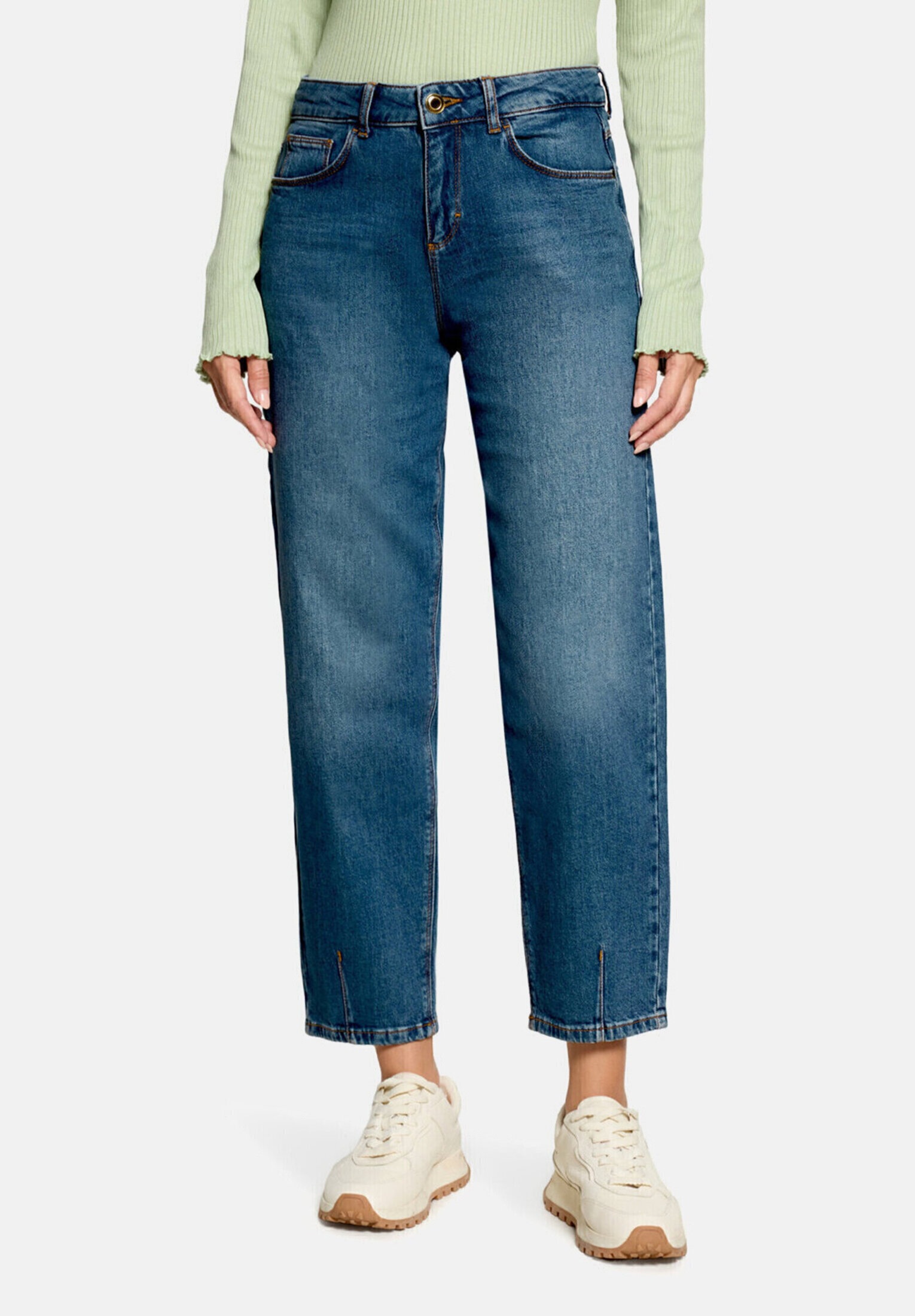 Cartoon Ankle-Jeans »Damen mit Waschung«