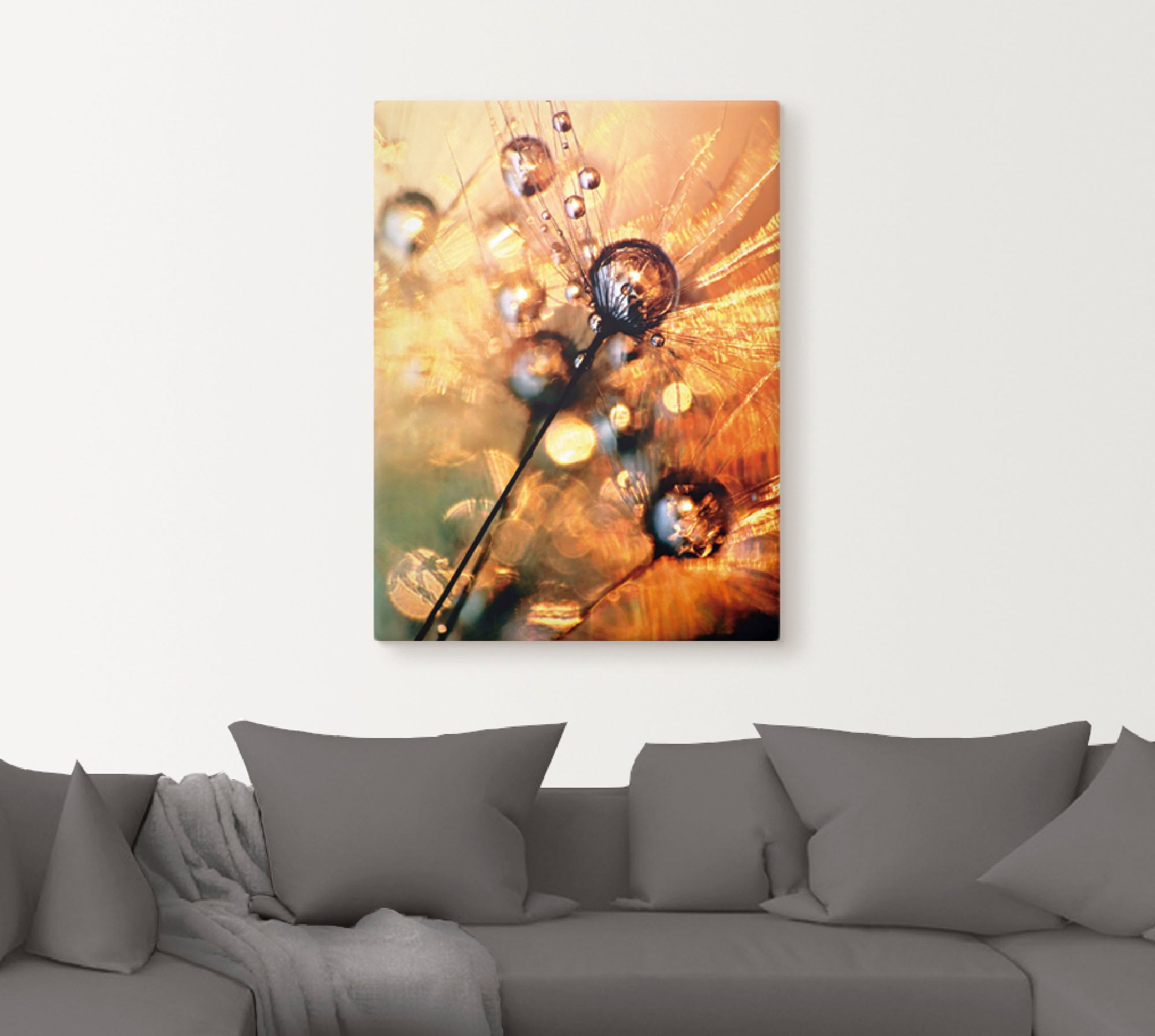Artland Wandbild »Pusteblume Energy«, Blumen, (1 St.), als Leinwandbild, Poster in verschied. Größen