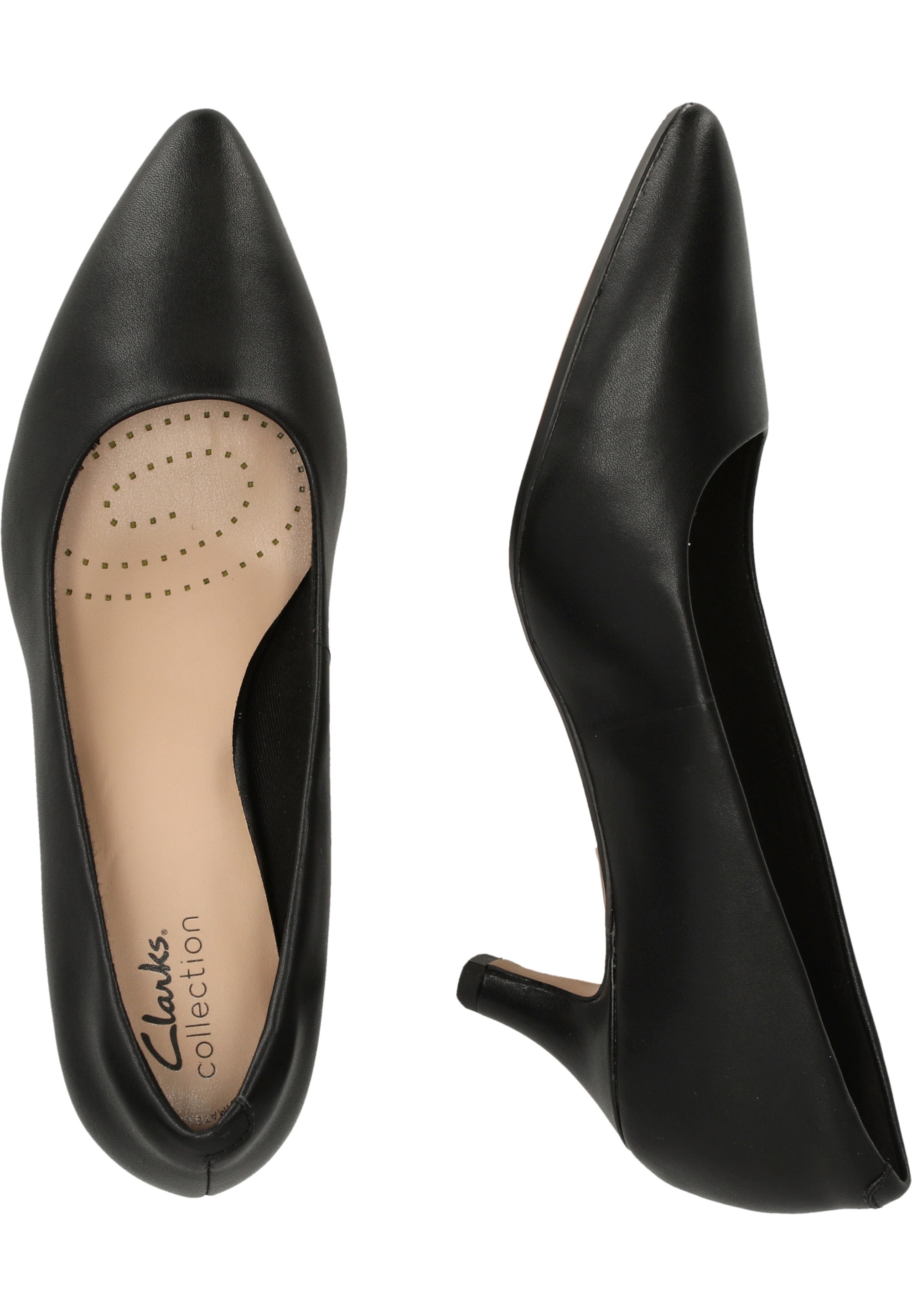 Clarks Pumps »Linvale«, im simplen Look mit Komfort-Fußbett
