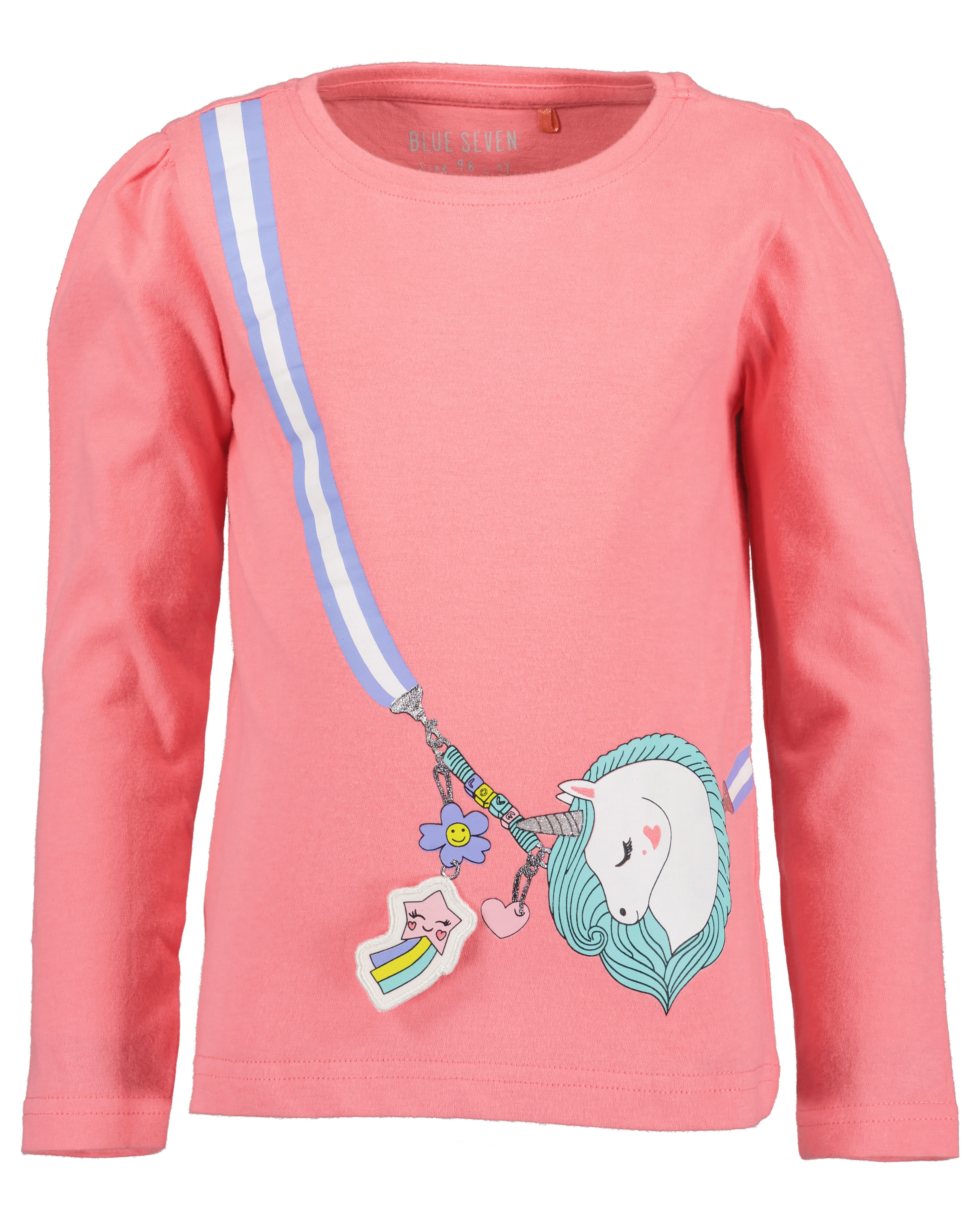 Thumbnail - Blue Seven Langarmshirt, 2 Stk. mit tollen Einhorn-Motiven