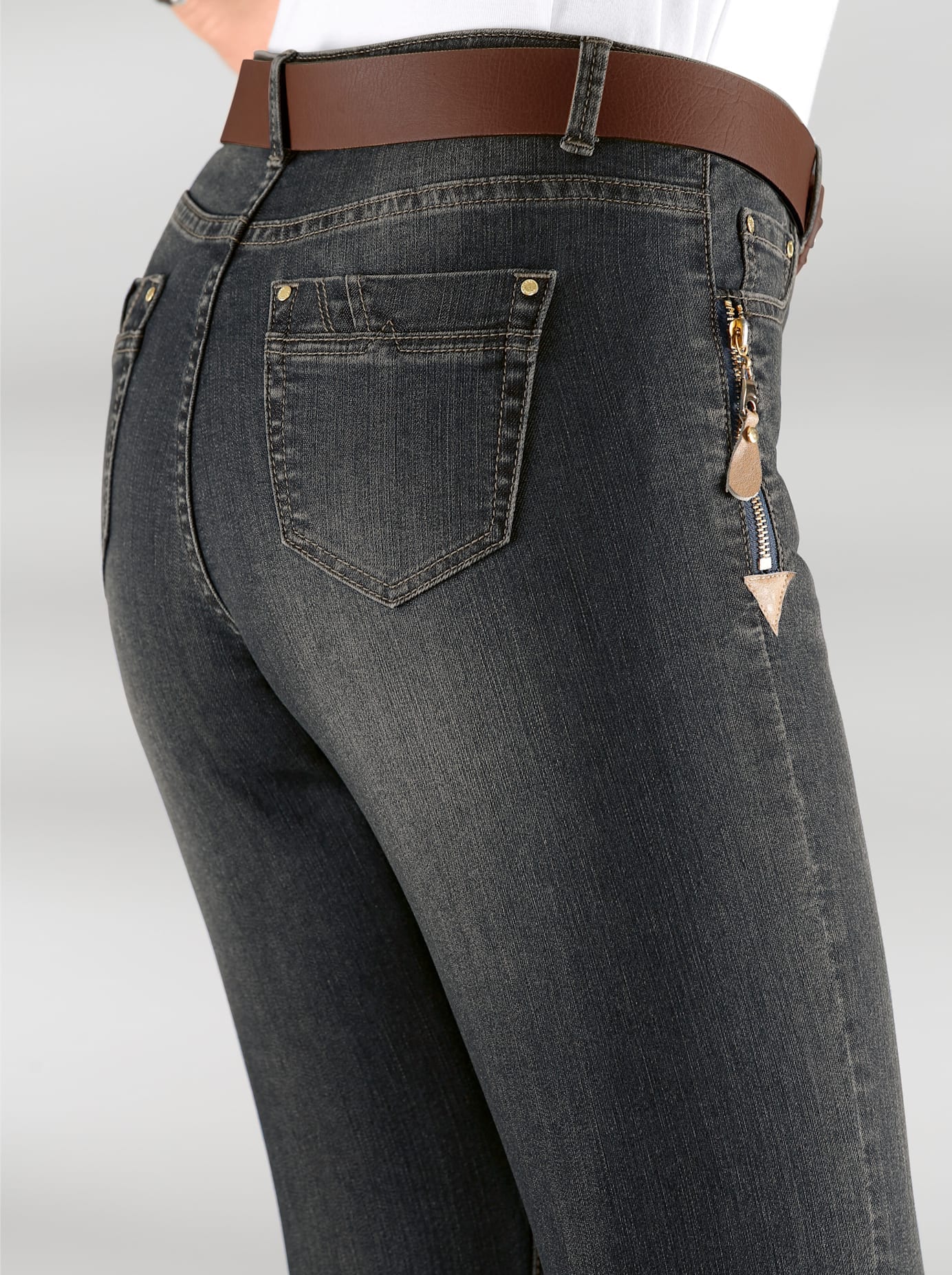 Casual Looks 5-Pocket-Jeans, (1 tlg.) günstig online kaufen